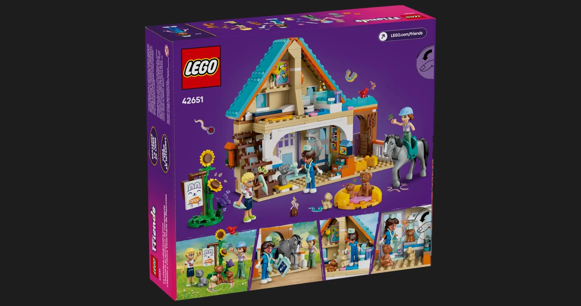 Конструктор LEGO Friends Horse and Pet Vet Clinic (42651)