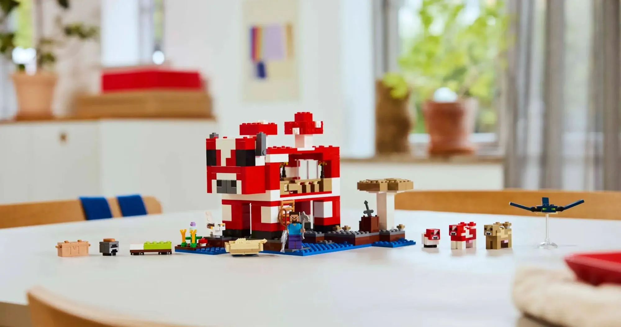 Конструктор LEGO Minecraft The Mooshroom House (21270)