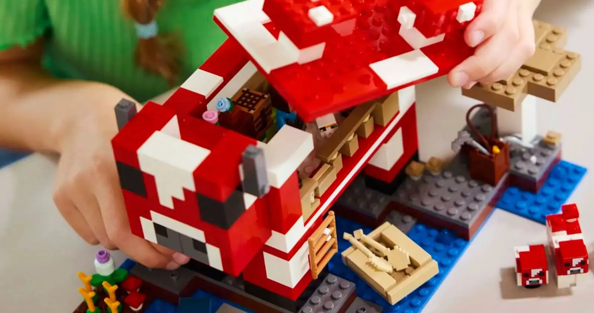 Конструктор LEGO Minecraft Грибний будинок (21270)