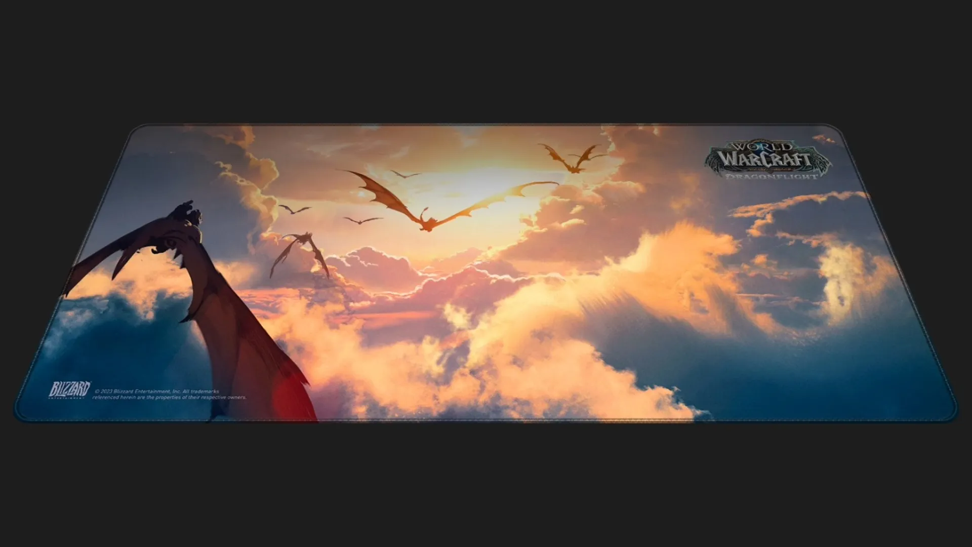 Коврик для мыши Blizzard WORLD OF WARCRAFT Dragonflight Clouds, XL