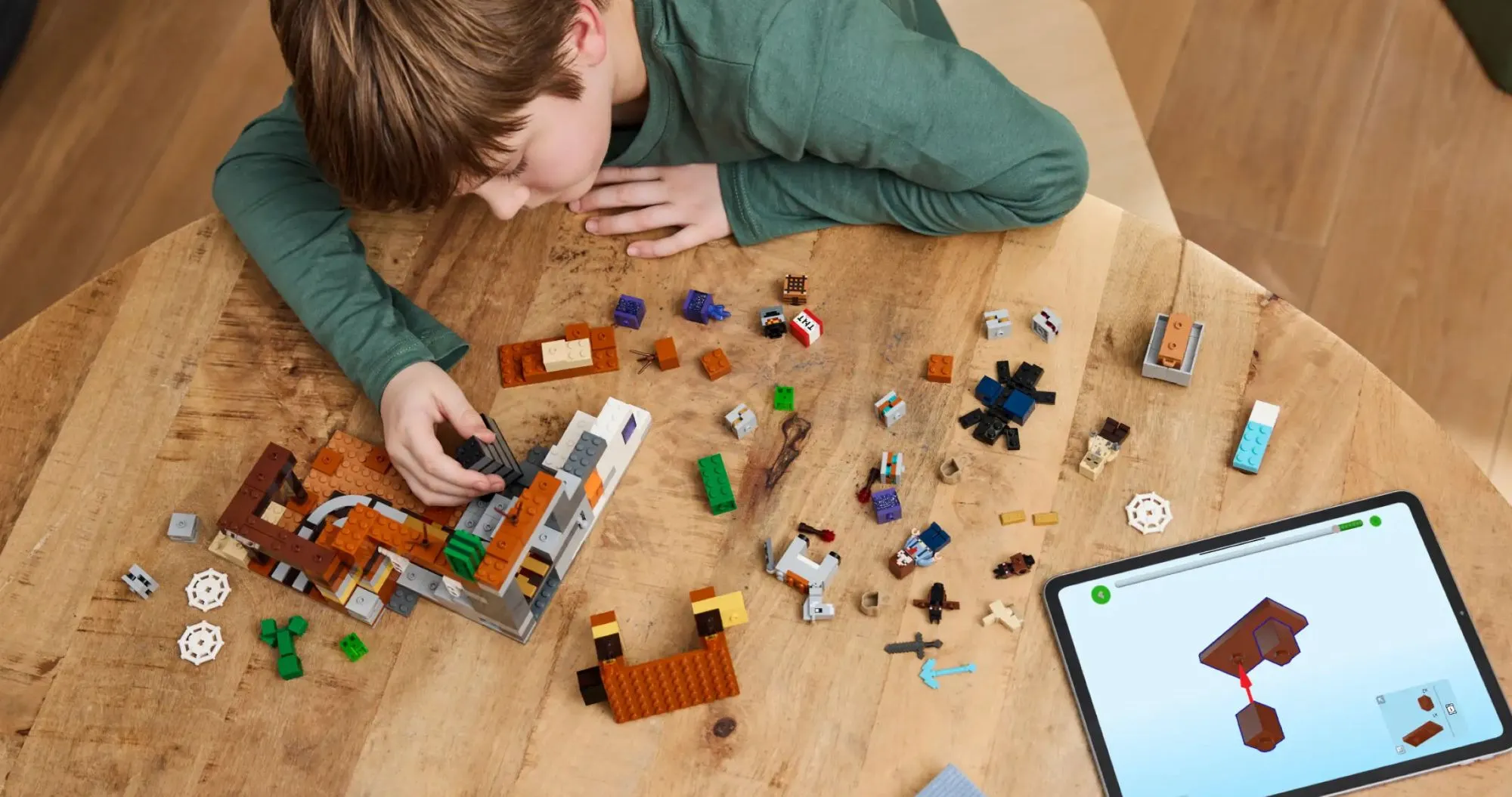 Конструктор LEGO Minecraft The Badlands Mineshaft (21263)