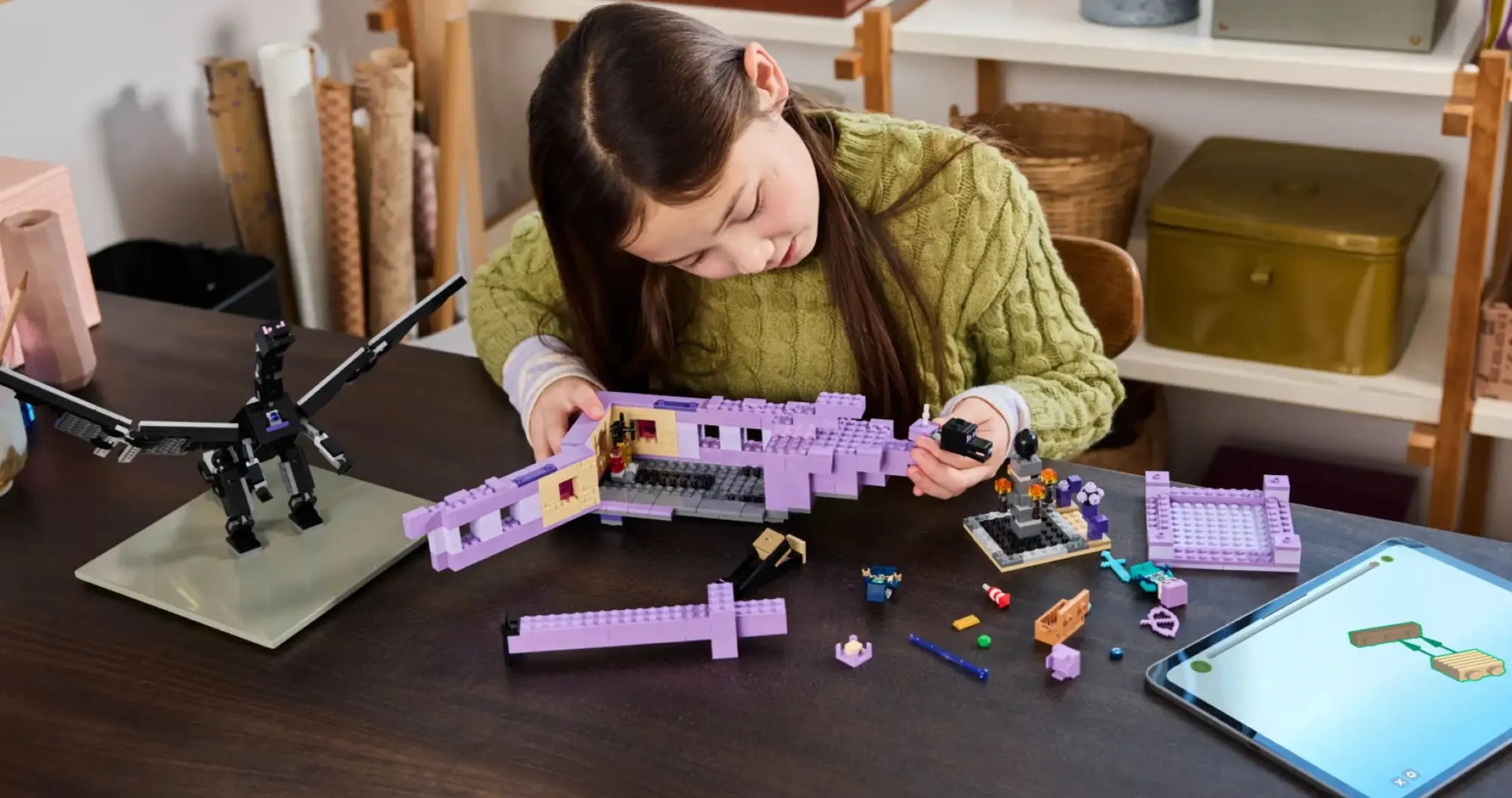 Конструктор LEGO Minecraft The Ender Dragon and End Ship (21264)