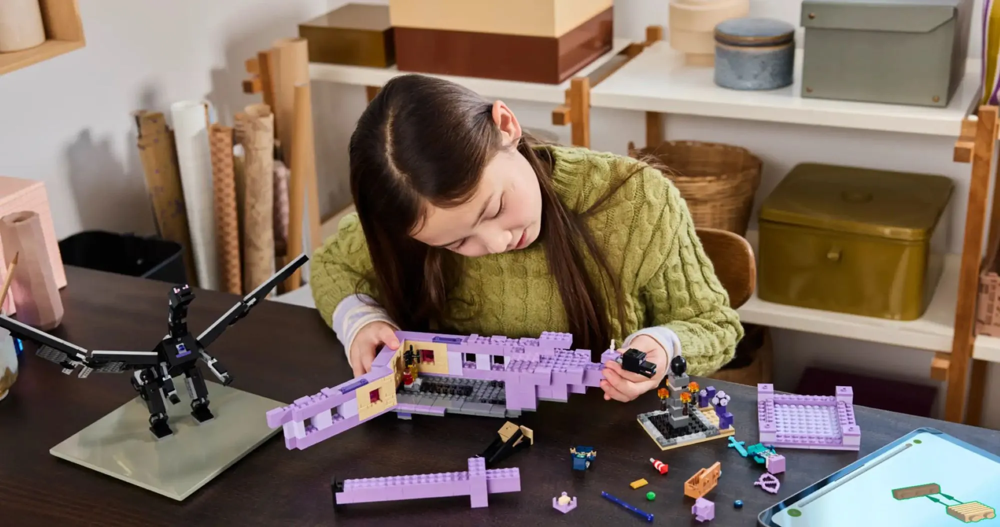 Конструктор LEGO Minecraft The Ender Dragon and End Ship (21264)