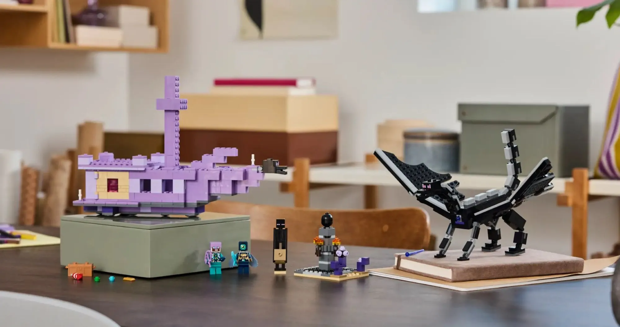 Конструктор LEGO Minecraft The Ender Dragon and End Ship (21264)