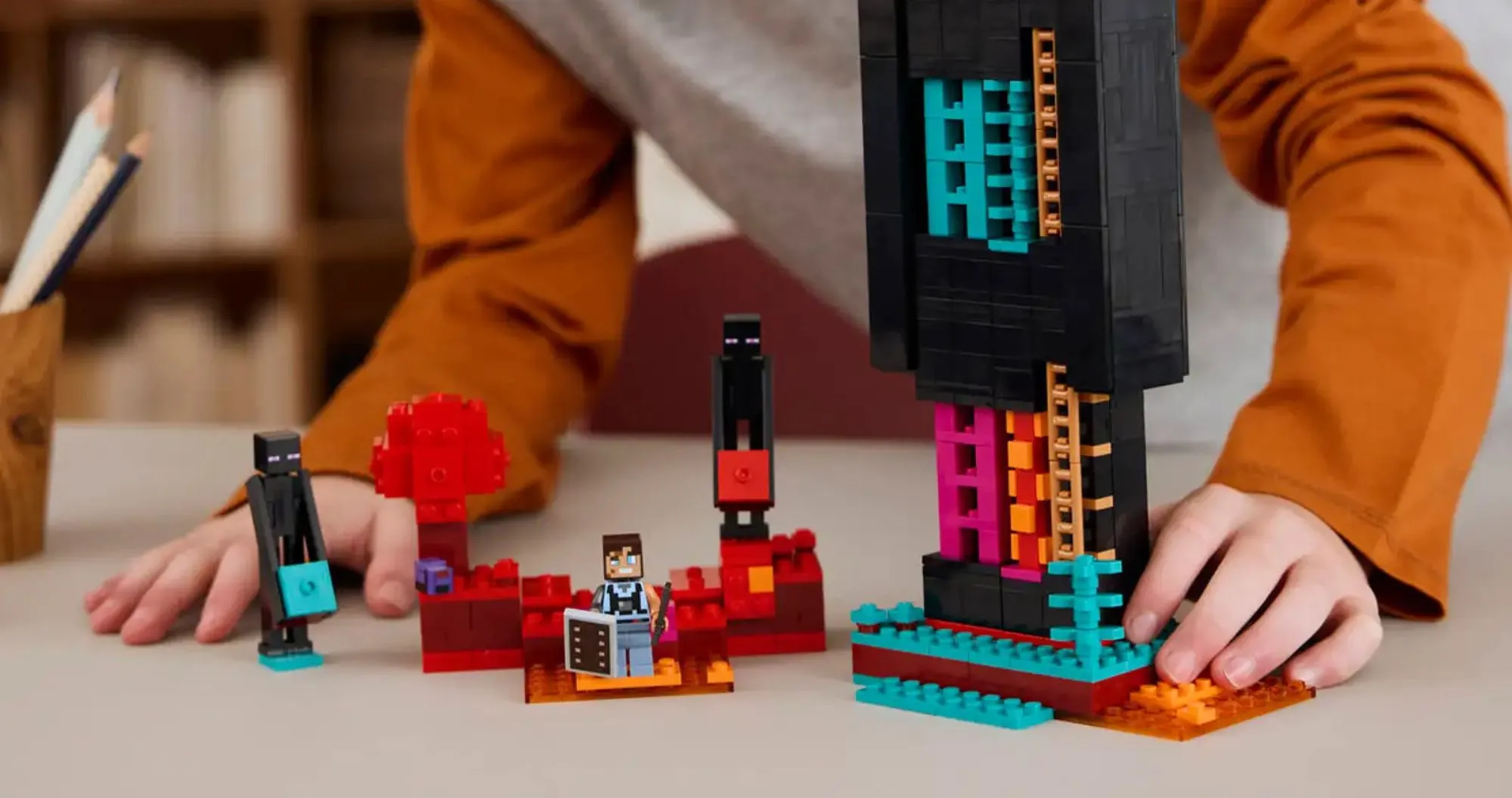 Конструктор LEGO Minecraft The Enderman Tower (21279)