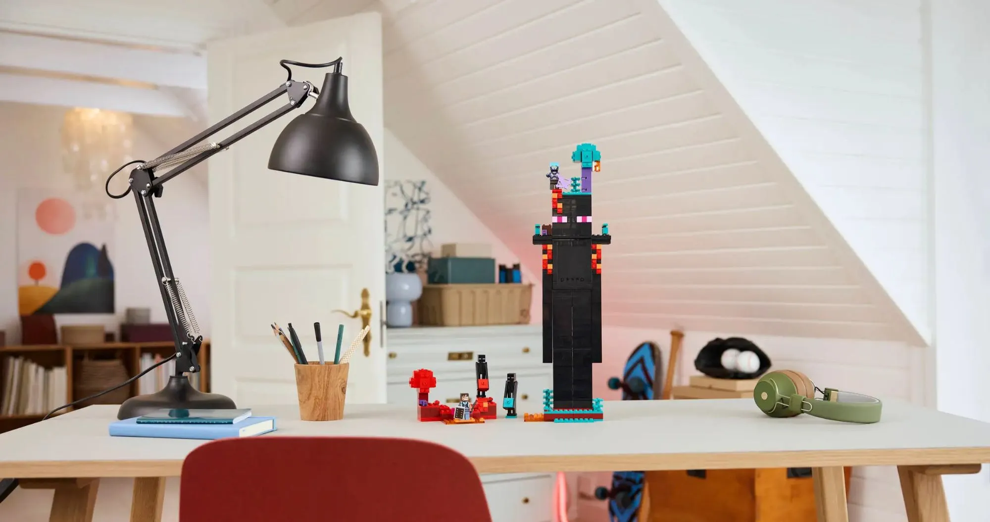 Конструктор LEGO Minecraft The Enderman Tower (21279)