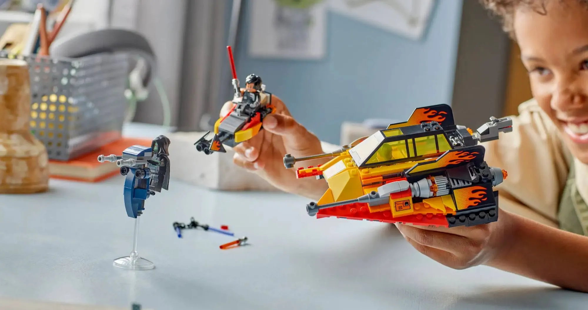 Конструктор LEGO Star Wars The Force Burner Снежный истребитель (75414)