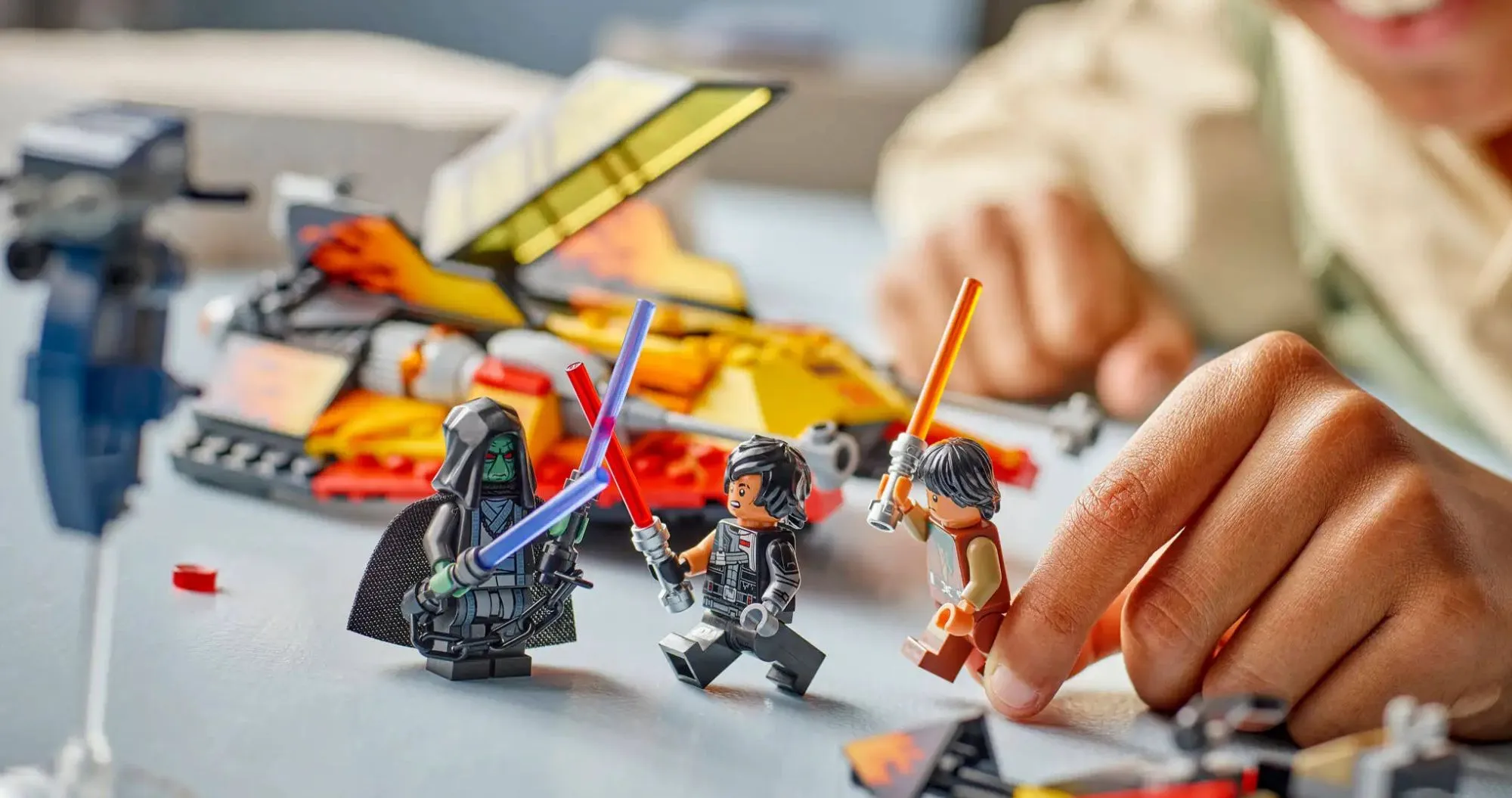 Конструктор LEGO Star Wars The Force Burner Снежный истребитель (75414)