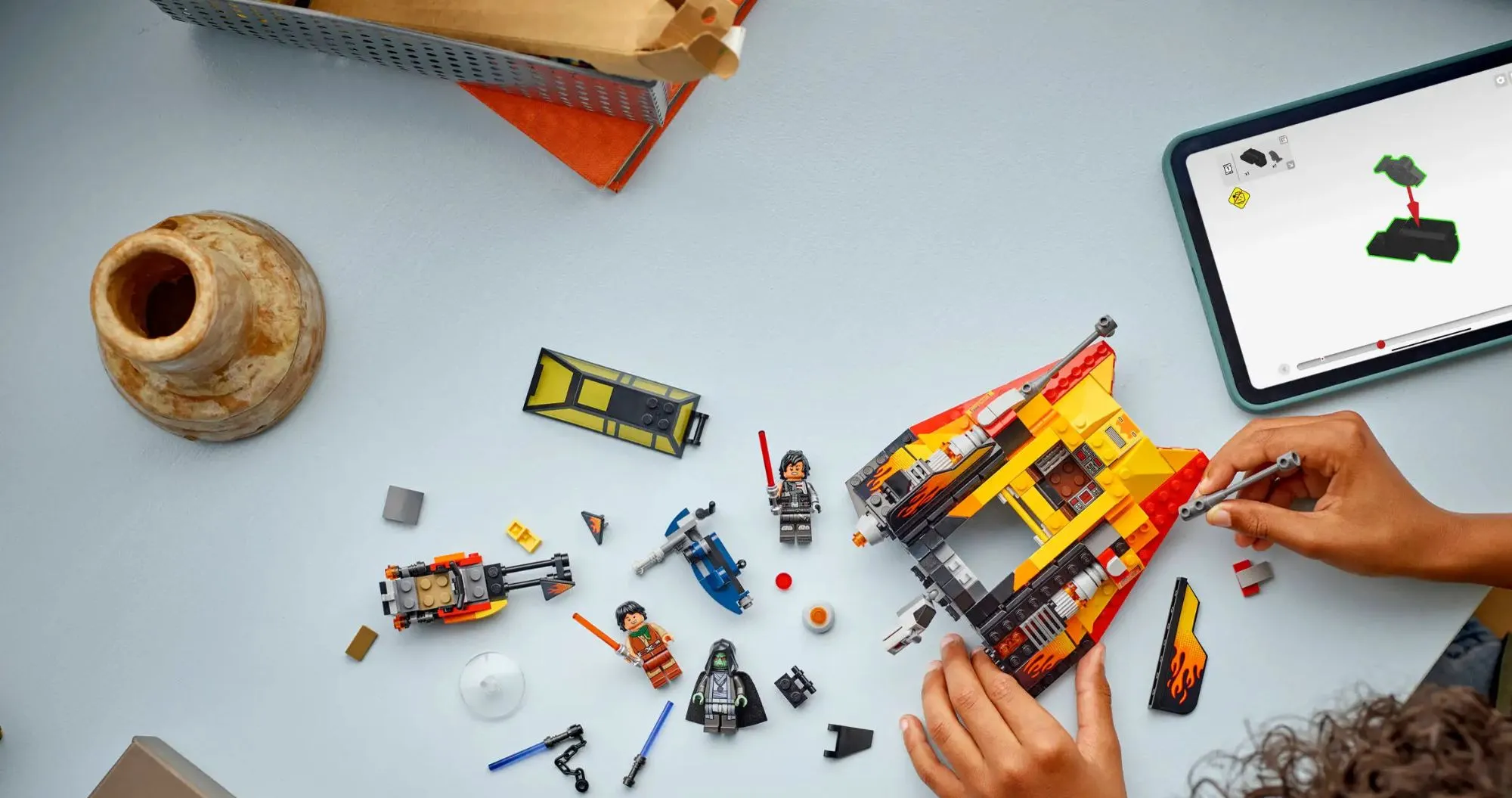 Конструктор LEGO Star Wars The Force Burner Снежный истребитель (75414)