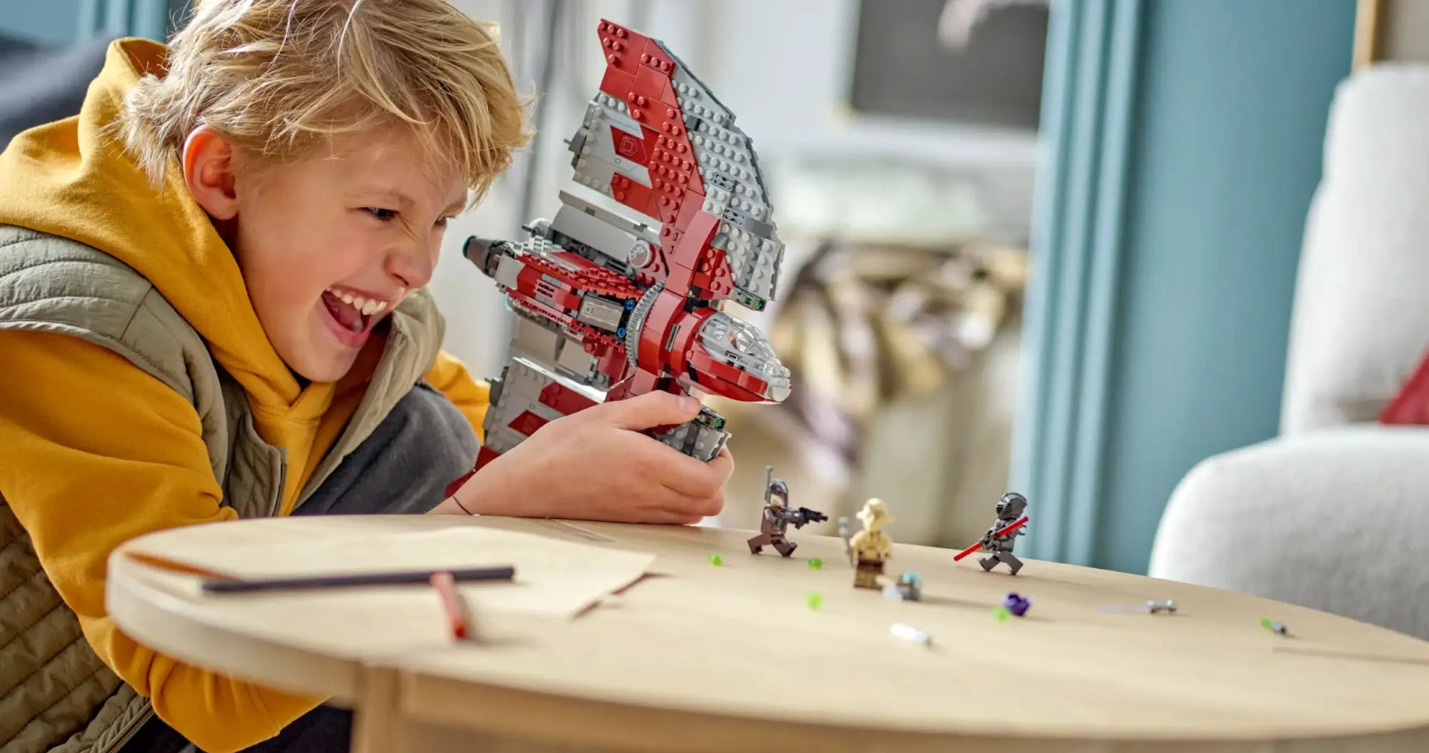 Конструктор LEGO Star Wars Шаттл джедаев Т-6 Асоки Тано (75362)