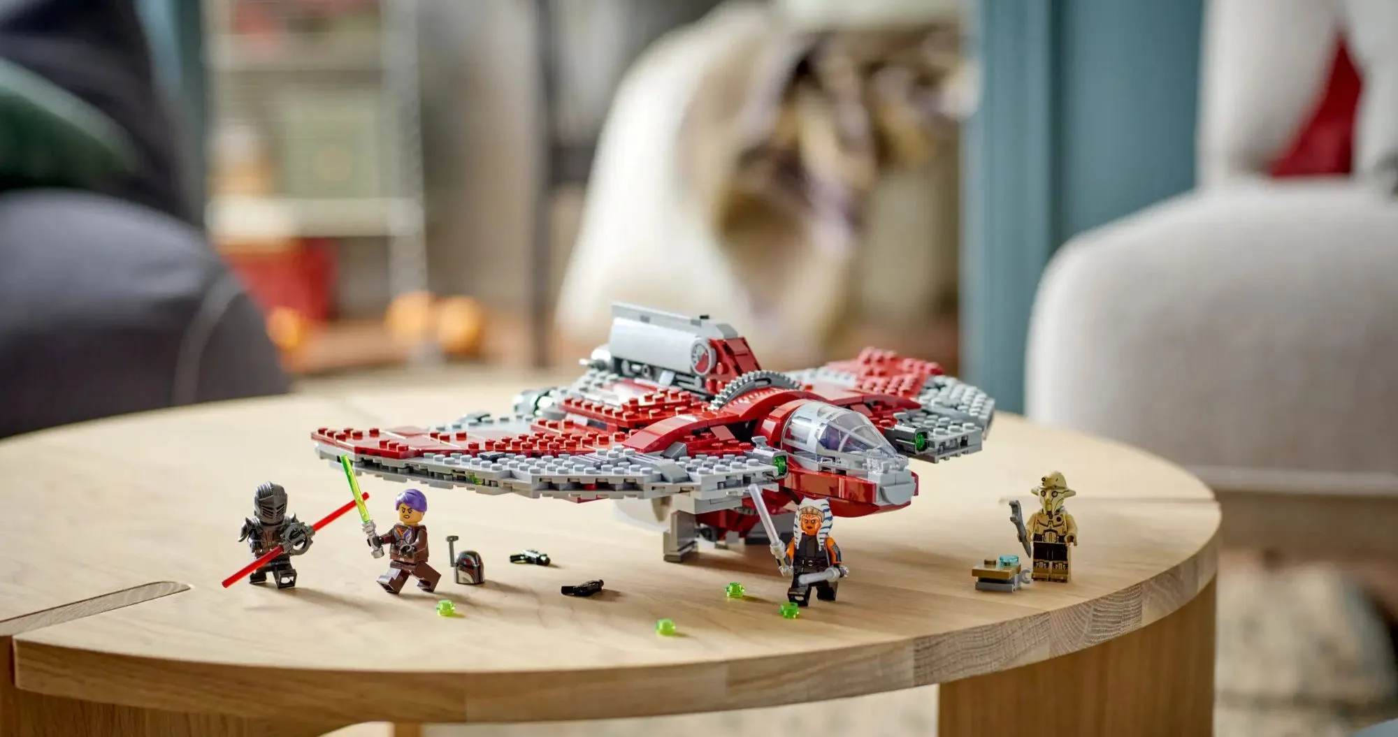 Конструктор LEGO Star Wars Шаттл джедаев Т-6 Асоки Тано (75362)