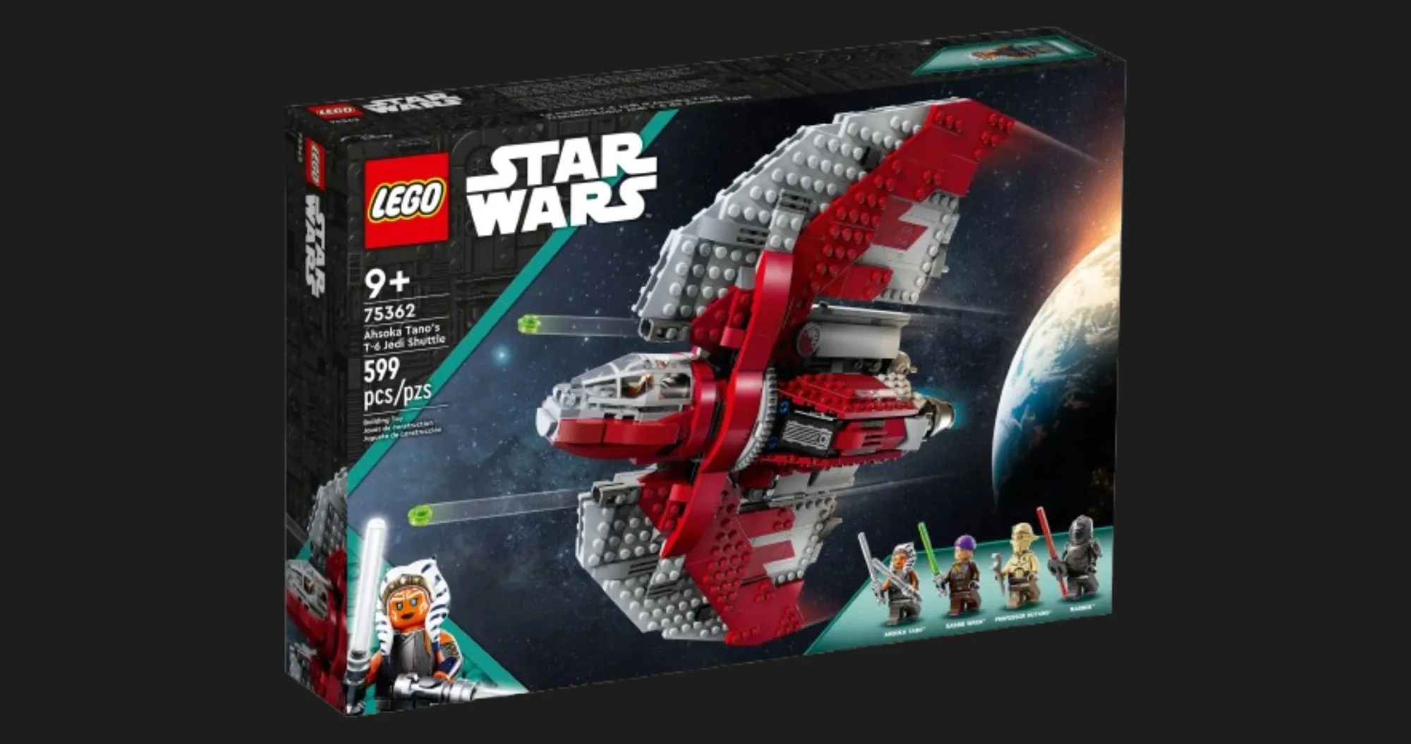 Конструктор LEGO Star Wars Шаттл джедаев Т-6 Асоки Тано (75362)
