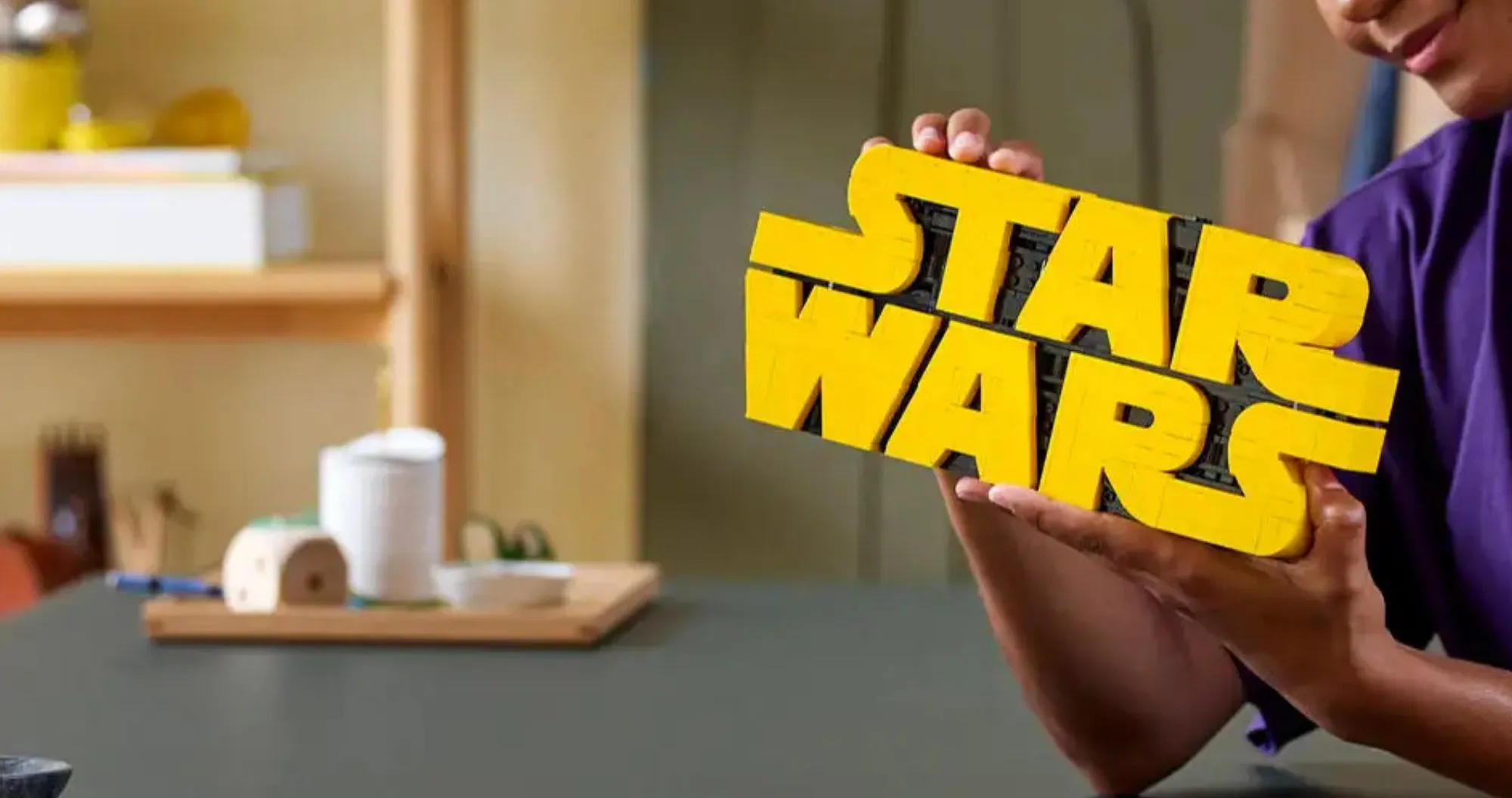 Конструктор LEGO Star Wars Brick-Built Star Wars Logo (75407)