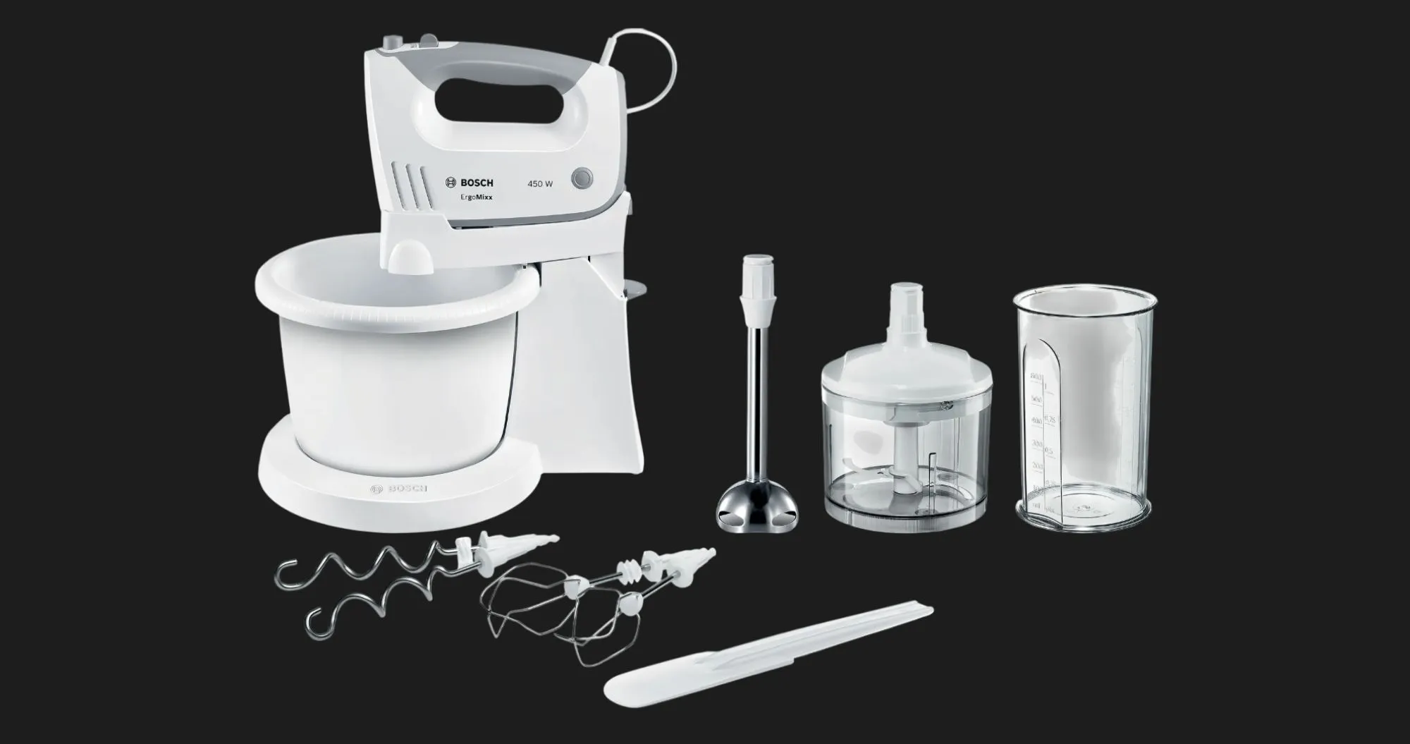 Планетарний міксер Bosch (ERGOMIXX MFQ 36490) (White) (UA)