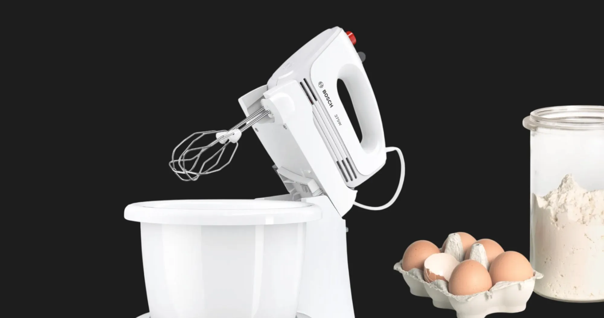 Планетарный миксер Bosch (MFQ2600W) (White) (UA)