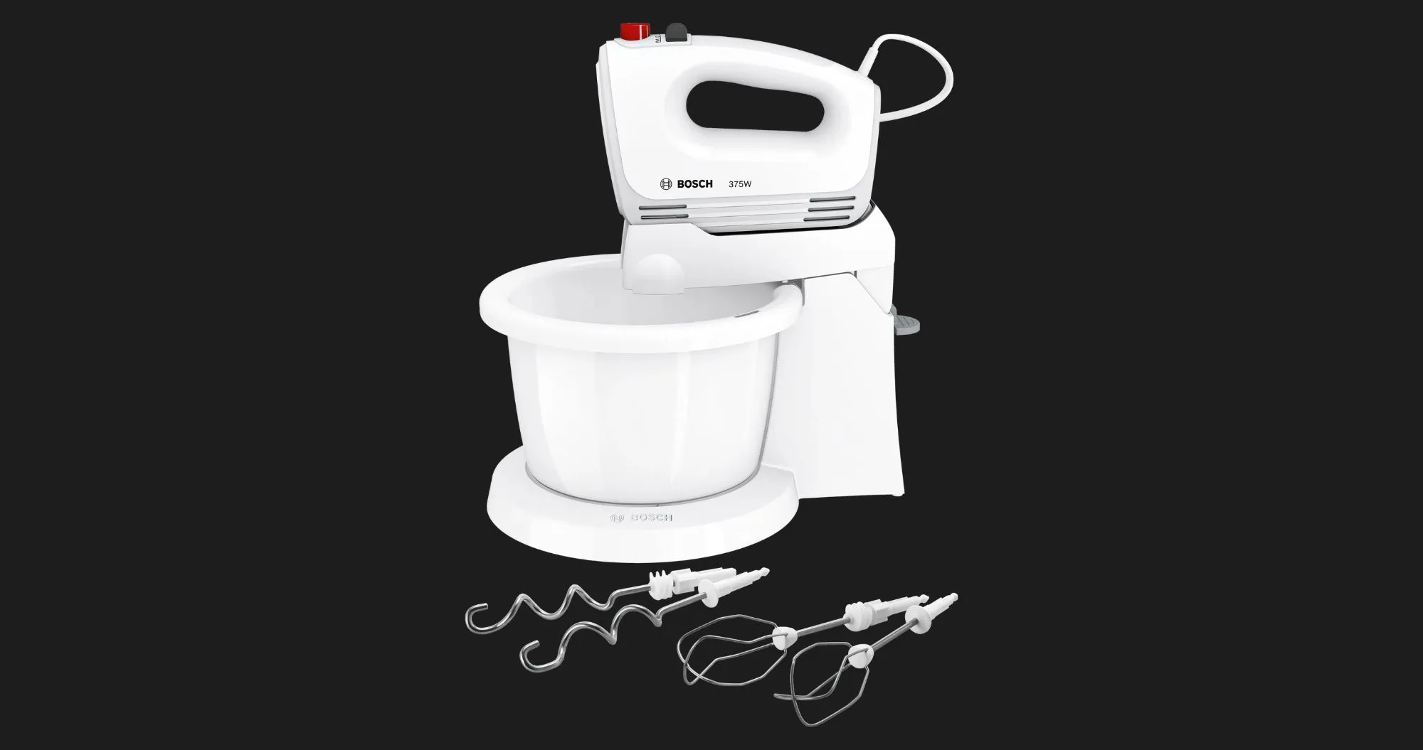 Планетарний міксер Bosch (MFQ2600W) (White) (UA)