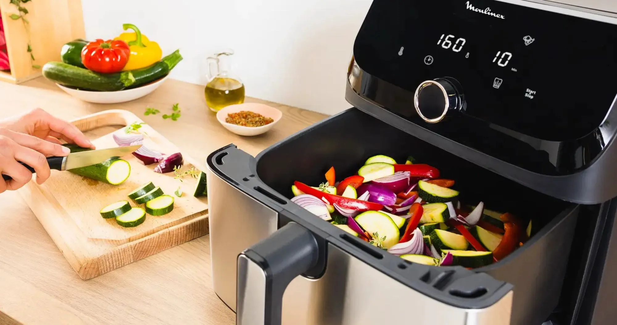 Мультипіч Moulinex Easy Fry Mega (Black)