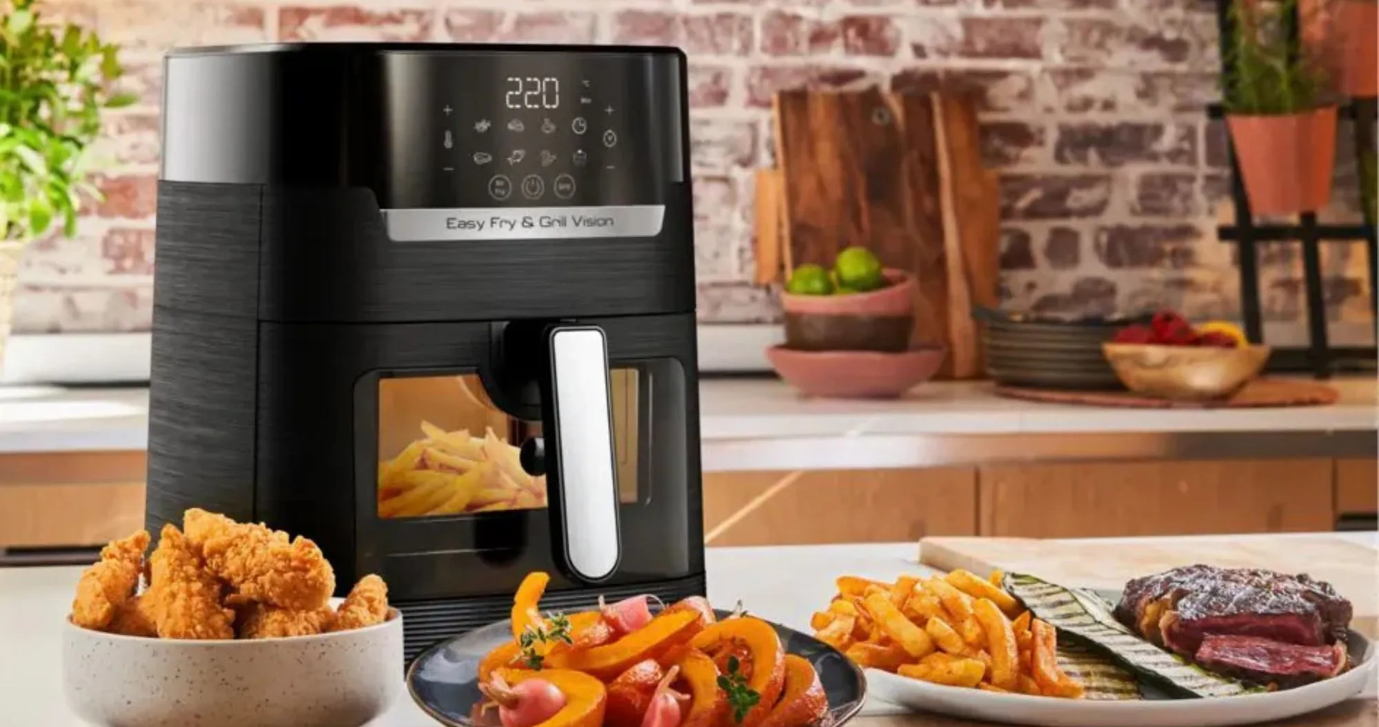 Мультипечь Moulinex Easy Fry&Grill Window (Black) (UA)