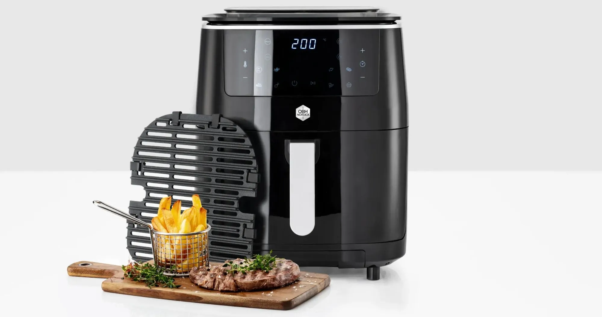 Мультипечь Tefal OBH NORDICA Easy Fry&Steam (Black) (UA)