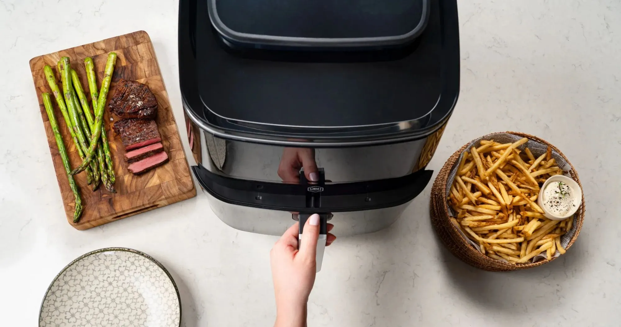 Мультипіч Tefal OBH NORDICA Easy Fry&amp;Steam (Black) (UA)