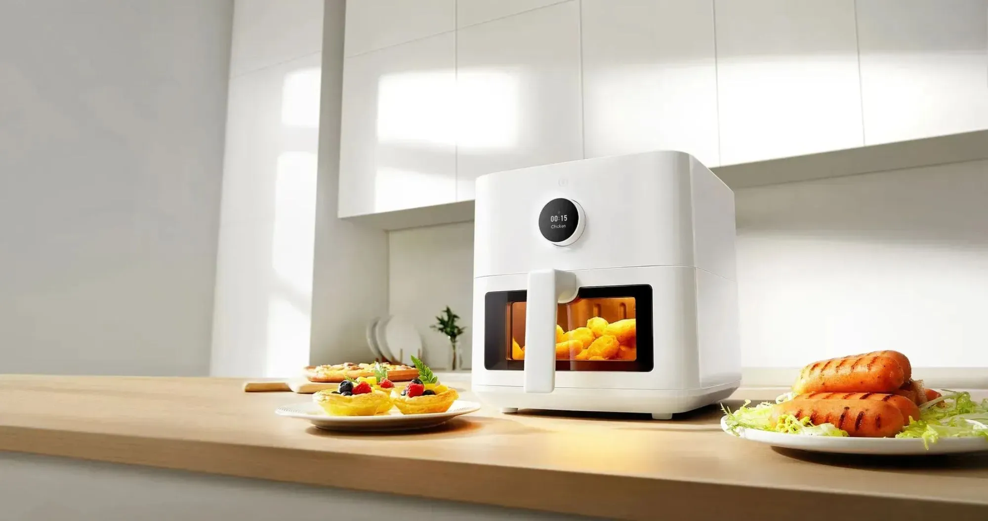 Мультипіч Xiaomi Mi Smart Air Fryer MAF15 (White) (UA)
