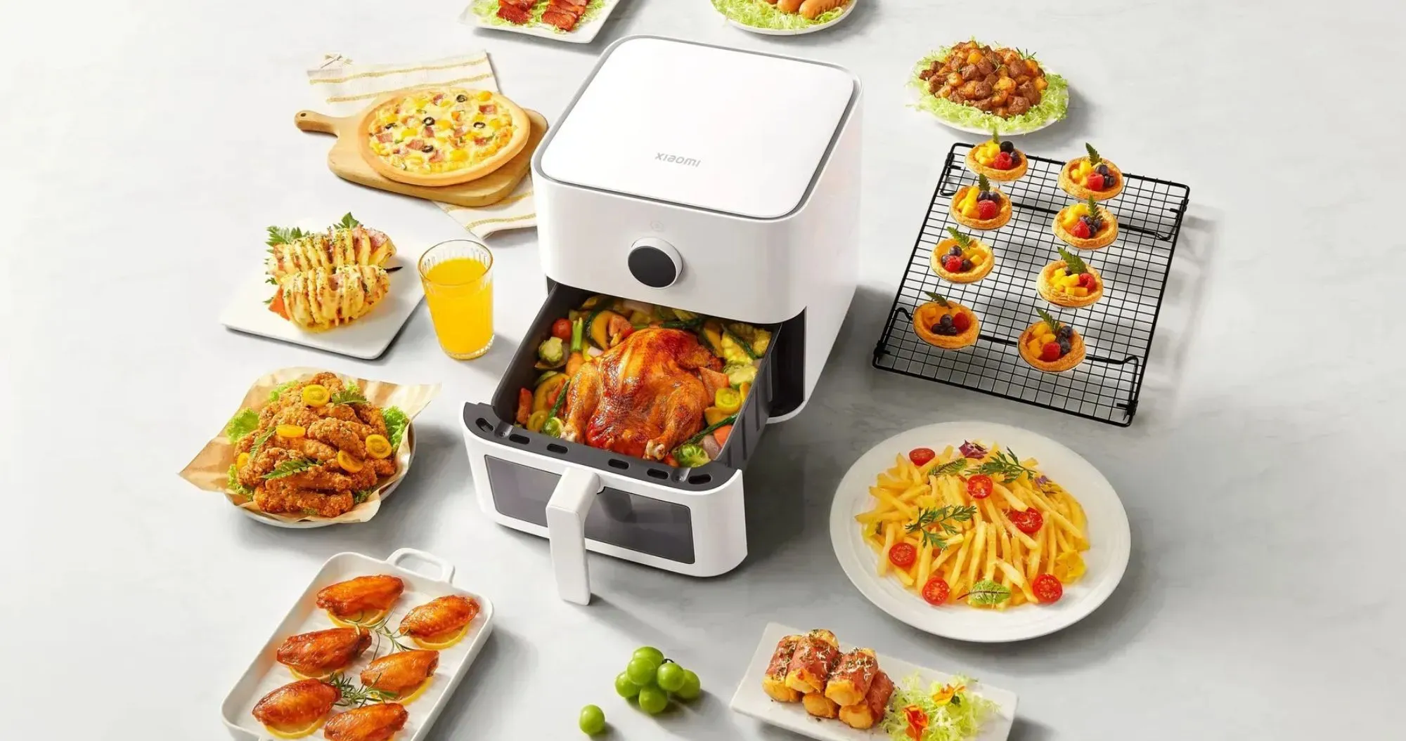 Мультипіч Xiaomi Mi Smart Air Fryer MAF15 (White) (UA)