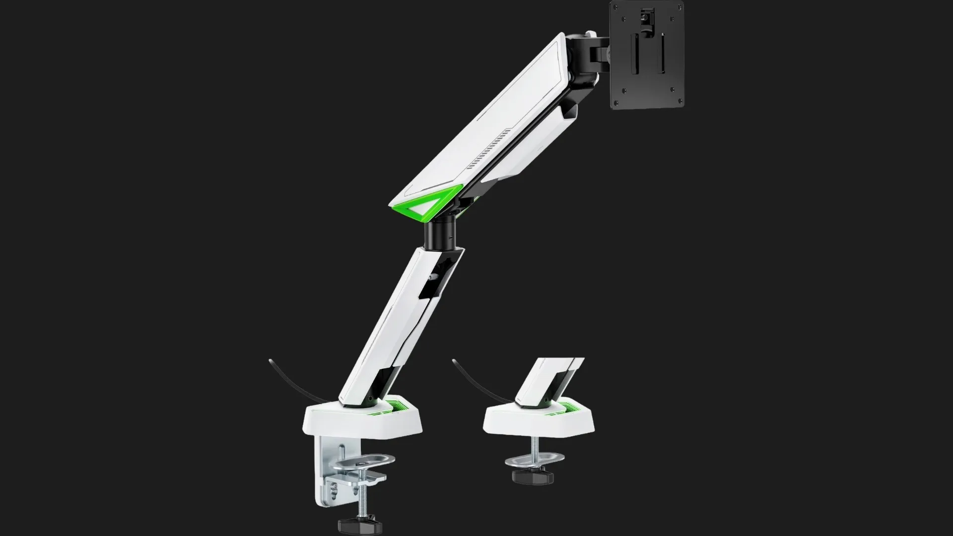 Настільне кріплення для моніторів Gamepro MAG201W (17-45") (White)