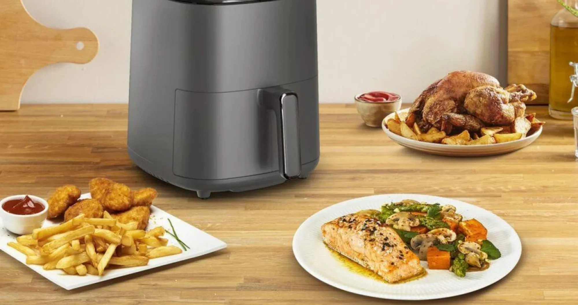 Мультипіч Tefal Easy Fry Max (Dark Gray) (UA)