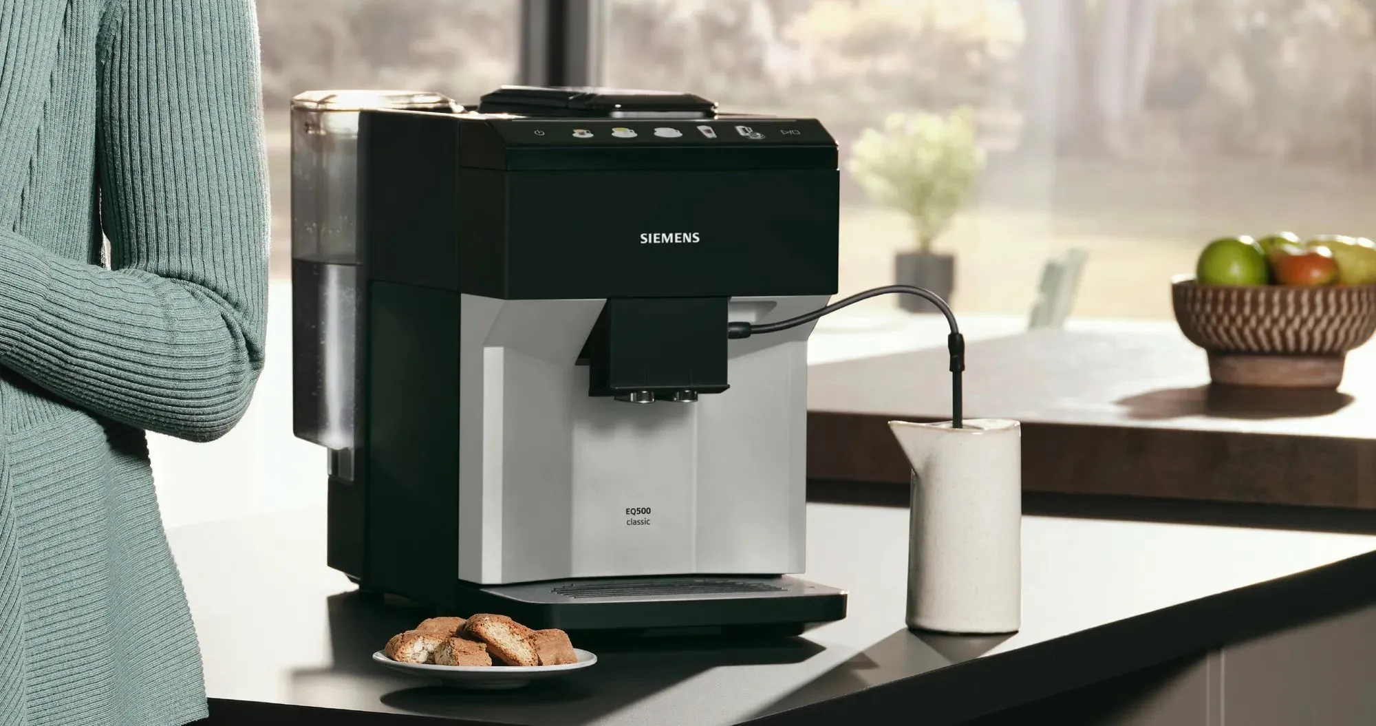 Кофемашина Siemens EQ500 Classic (Silver Daylight/Black) (TP511R01) (UA)