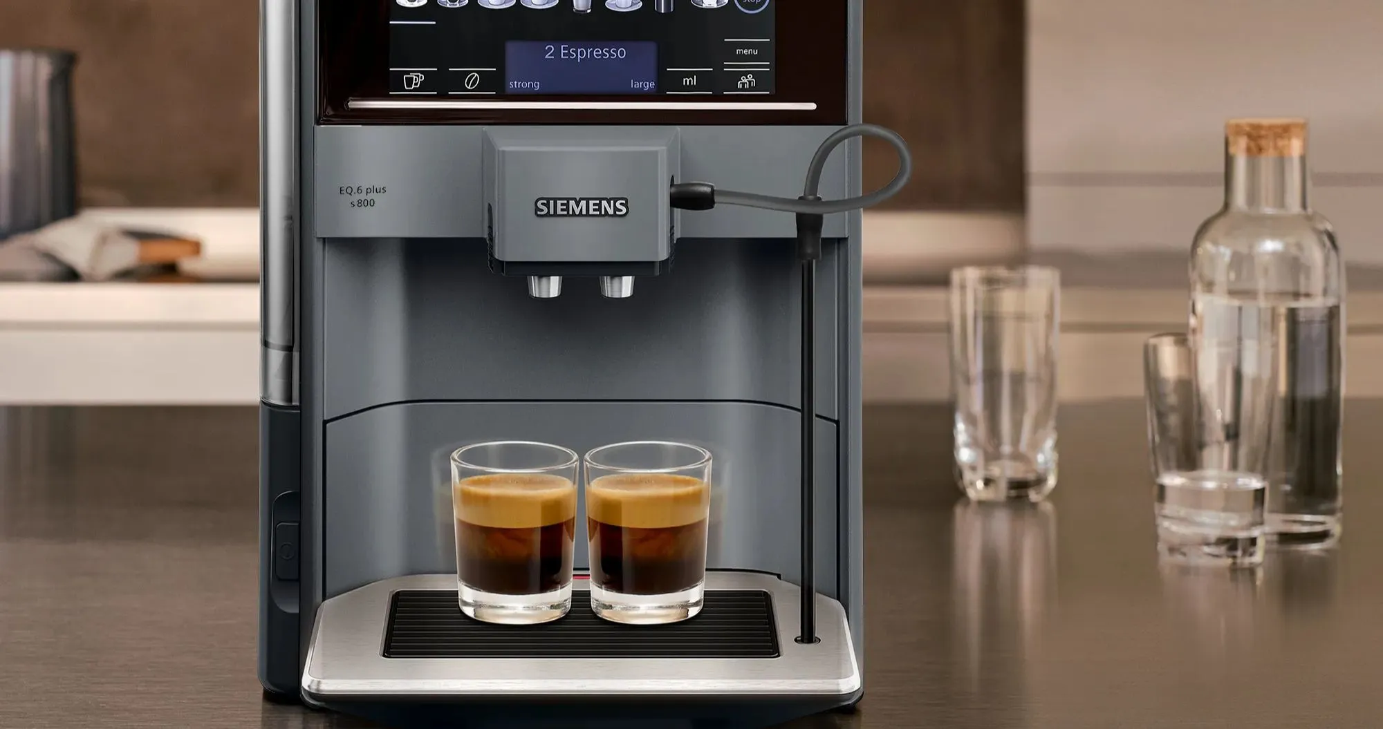 Кавомашина Siemens EQ6 Plus S800 (Sapphire Black Metallic) (TE658209RW) (UA)