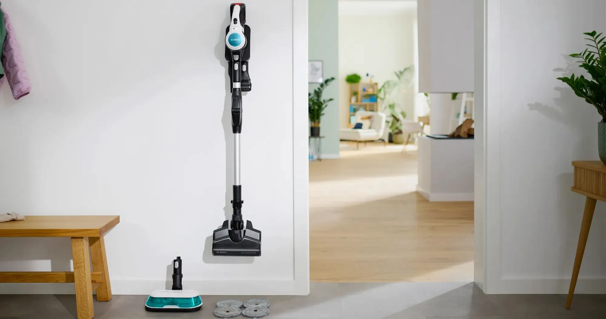 Аккумуляторный пылесос Bosch Unlimited 7 ProHygienic Aqua (BCS71HYG2) (UA)