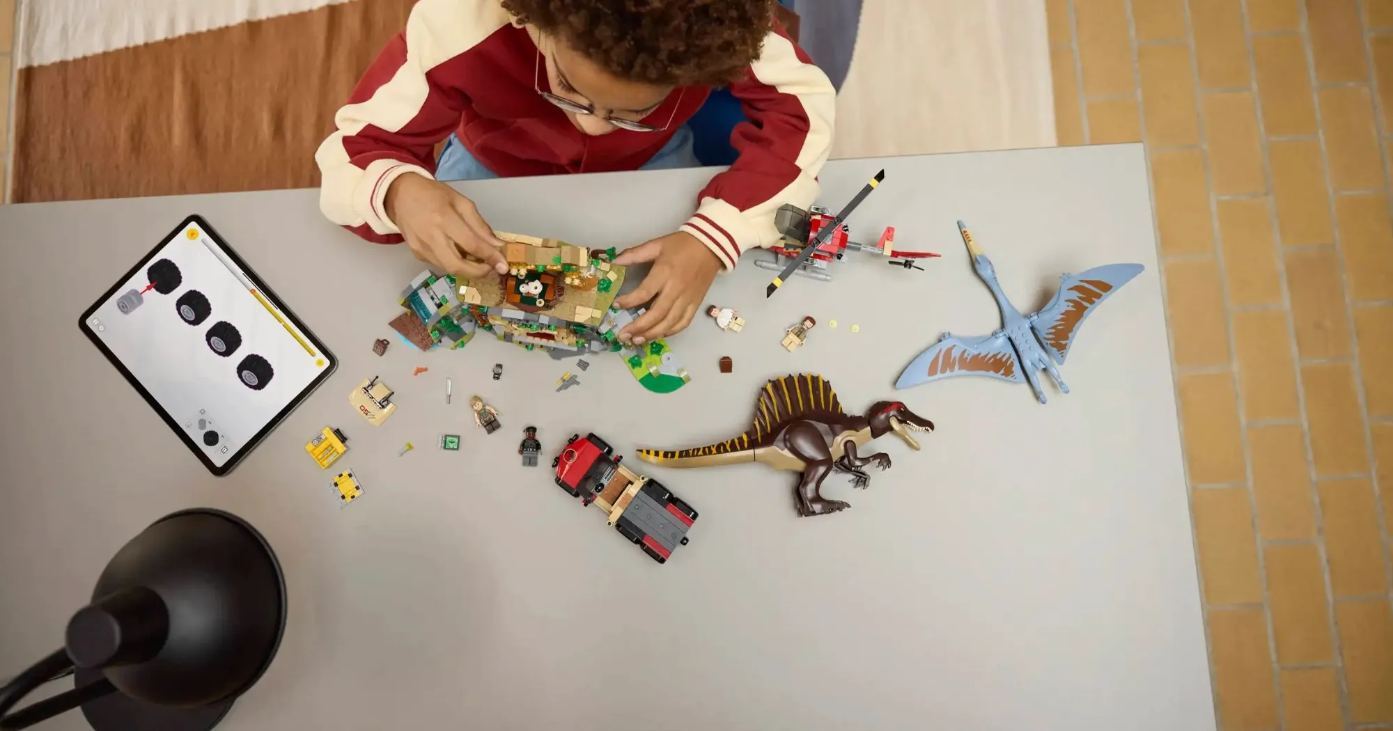 Конструктор LEGO Jurassic World Spinosaurus &amp; Quetzalcoatlus Air Mission (76976)