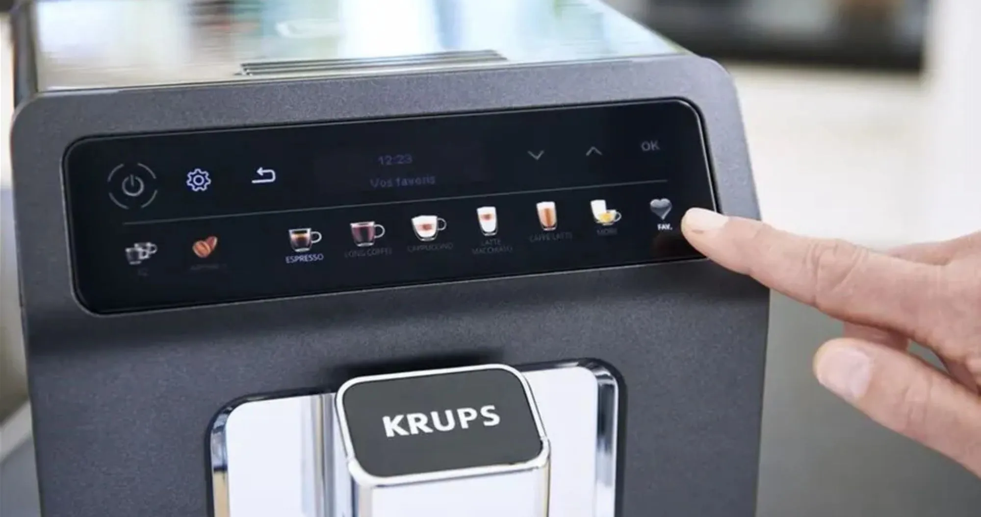 Кавомашина Krups Evidence One (EA895N10) (Black) (UA)