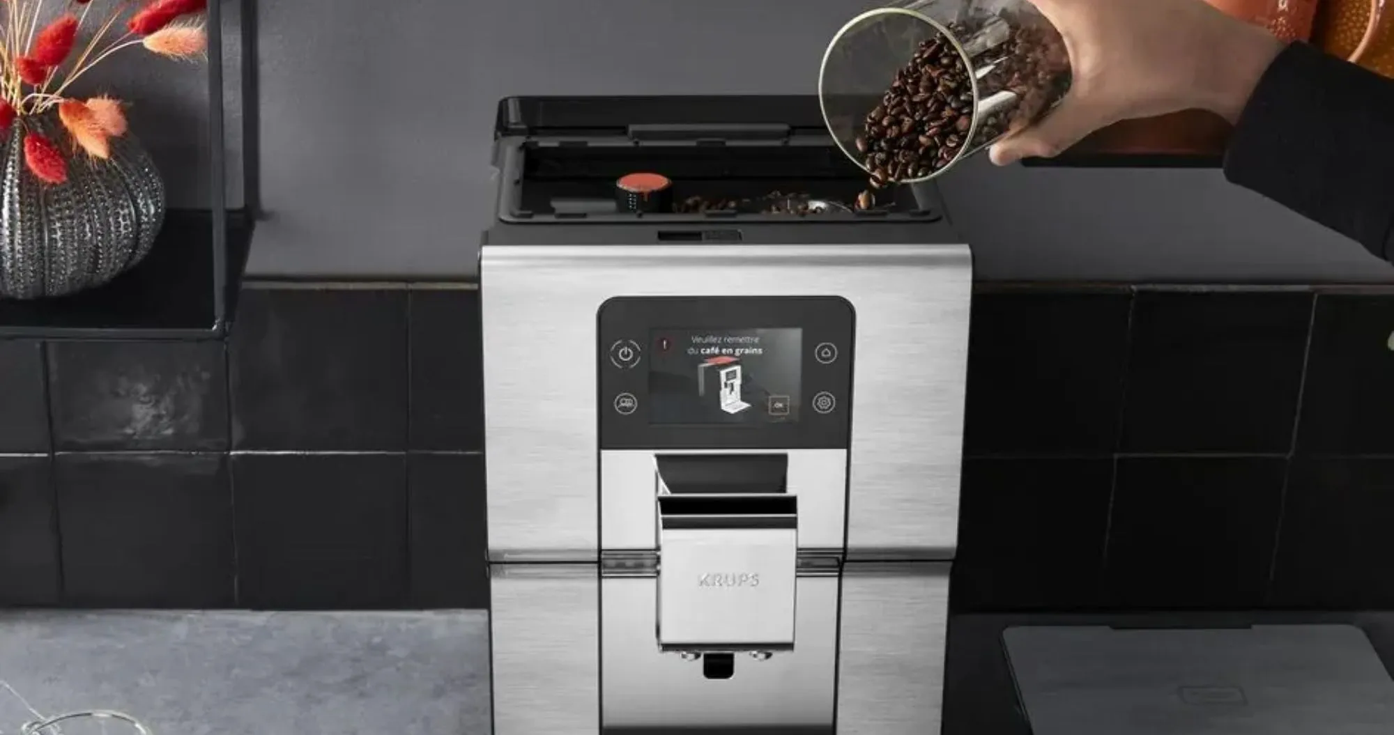 Кавомашина Krups Intuition Experience+ (Stainless Steel) (EA877D10) (UA)