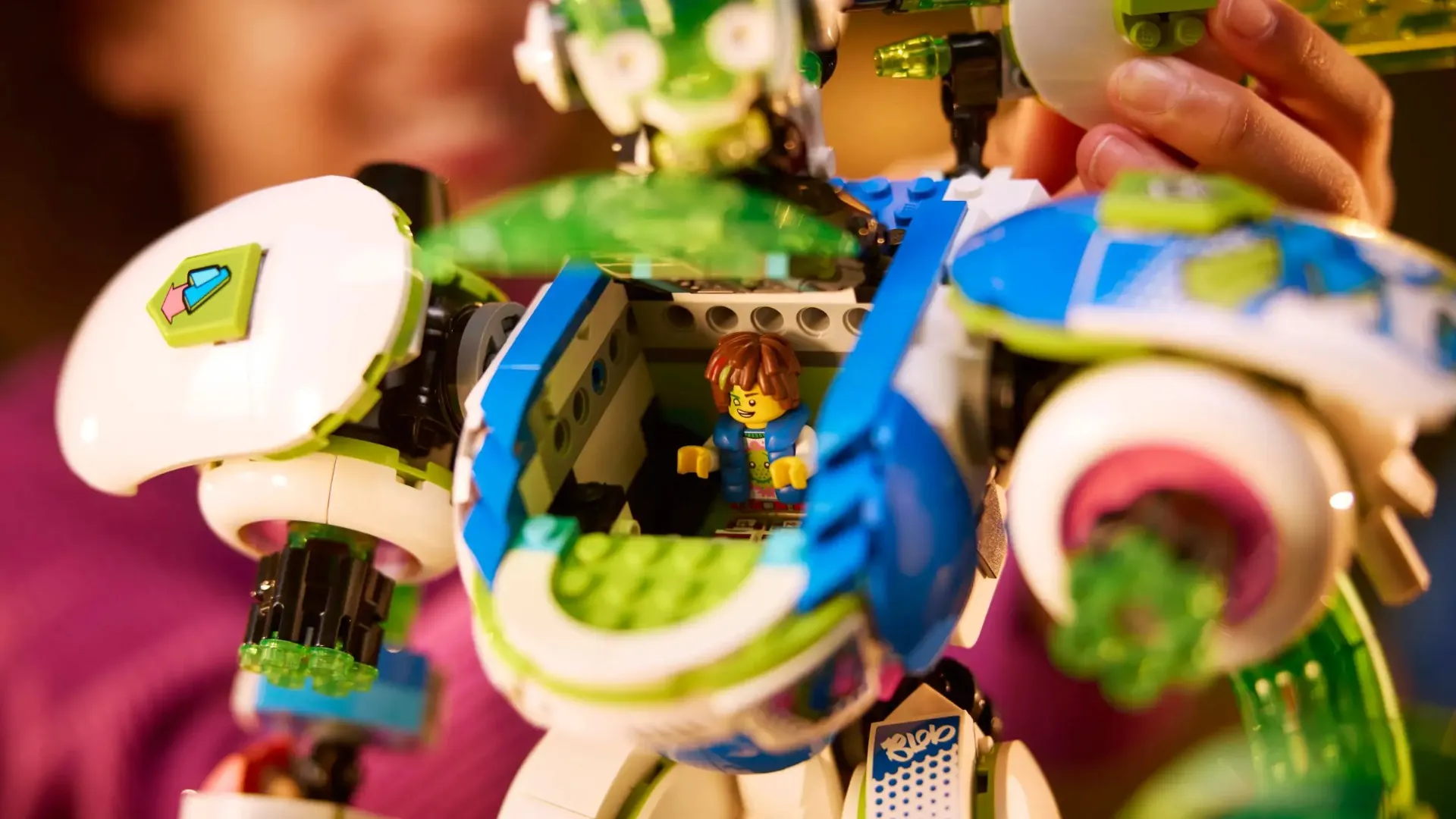 Конструктор LEGO DREAMZzz Mateo and Z-Blob the Knight Battle Mech (71485)