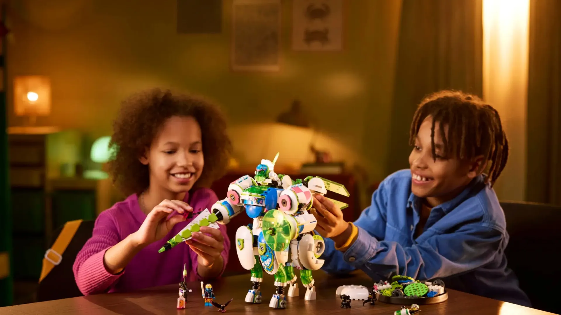 Конструктор LEGO DREAMZzz Mateo and Z-Blob the Knight Battle Mech (71485)