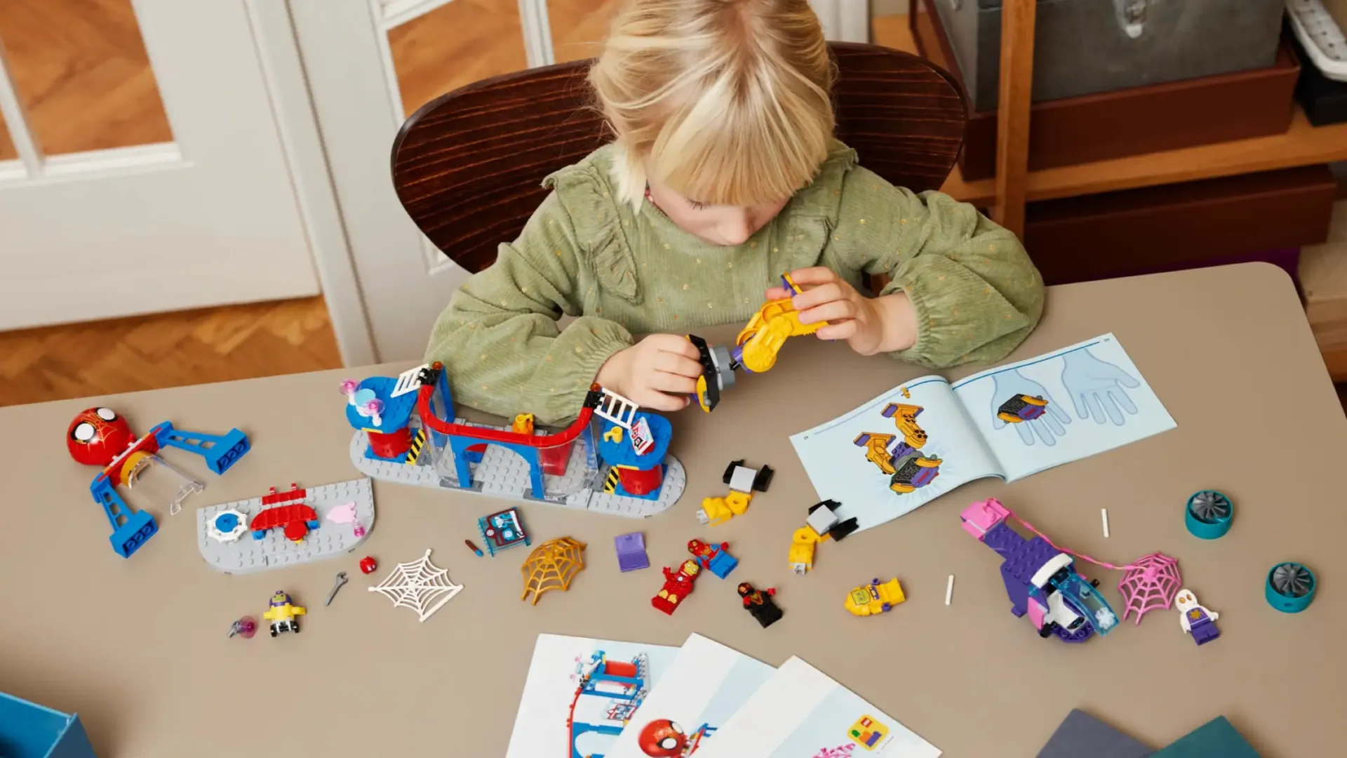 Конструктор LEGO Marvel Паутинная штаб-квартира команды Паука (10794)