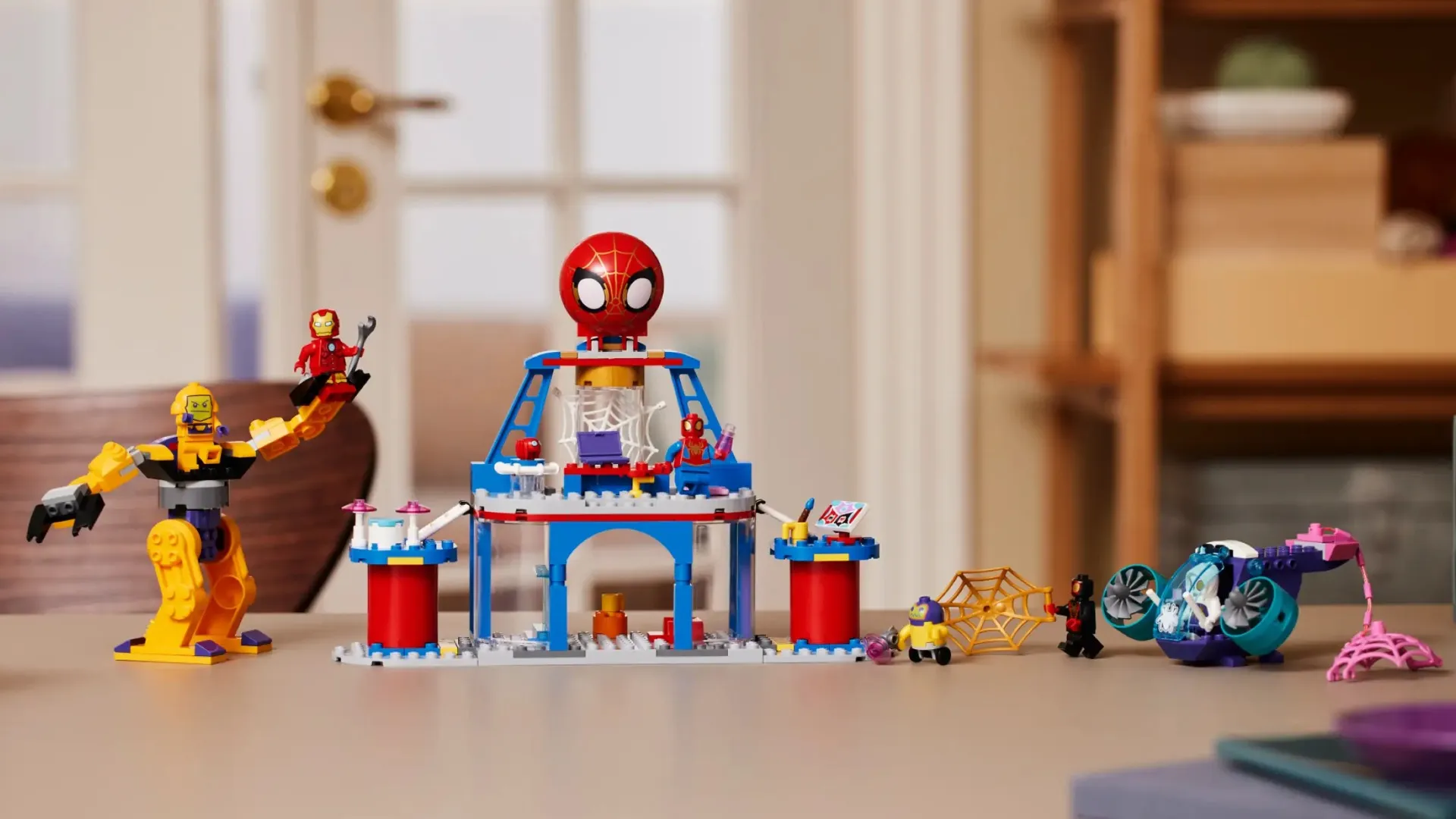 Конструктор LEGO Marvel Паутинная штаб-квартира команды Паука (10794)