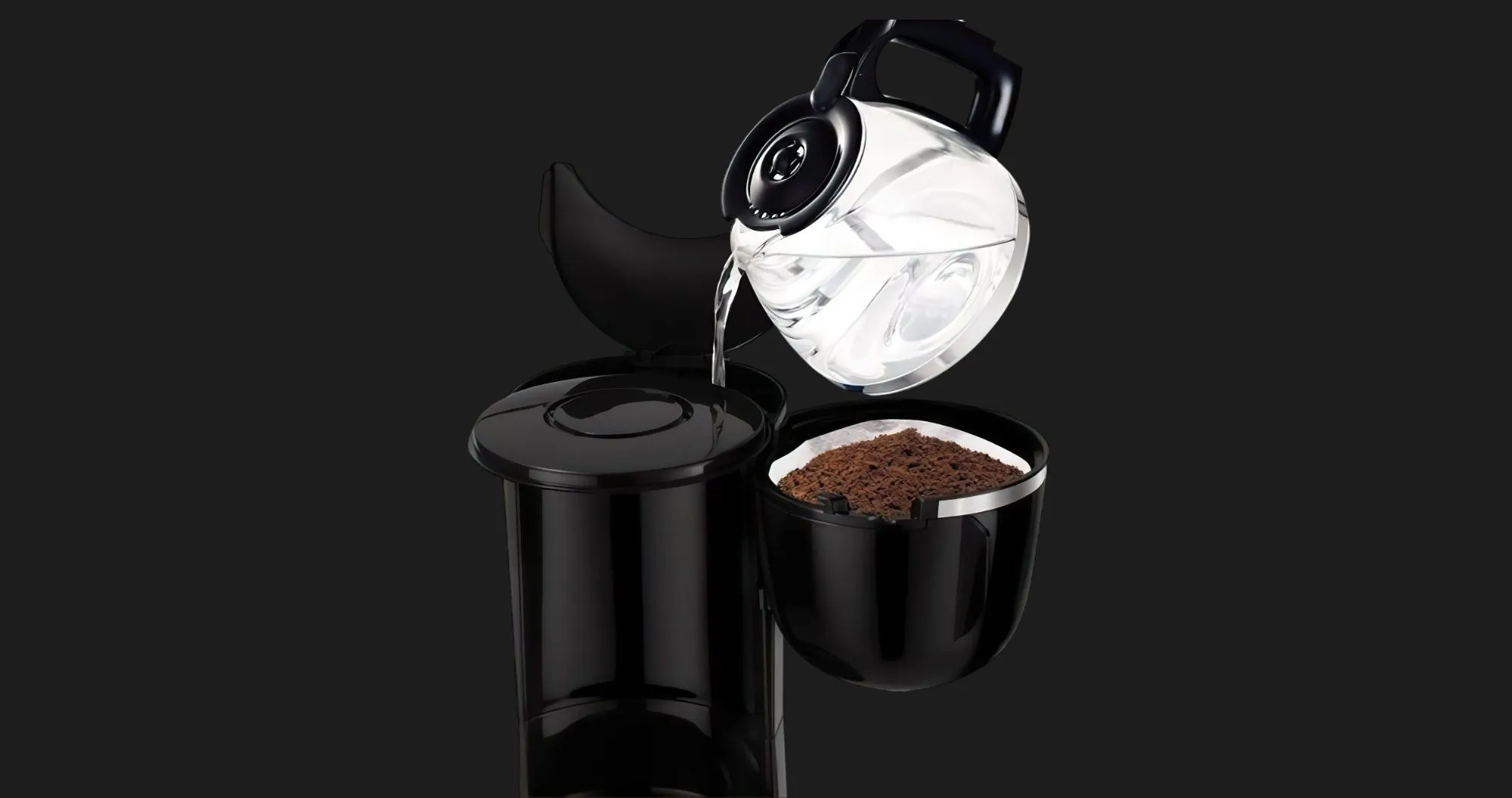 Кофеварка капельная Tefal Good Value (Black) (CM340811) (UA)