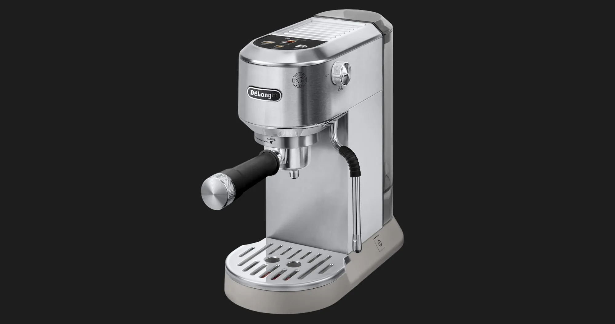 Ріжкова кавоварка DeLonghi Dedica Duo (Metallic) (EC890.M) (UA)