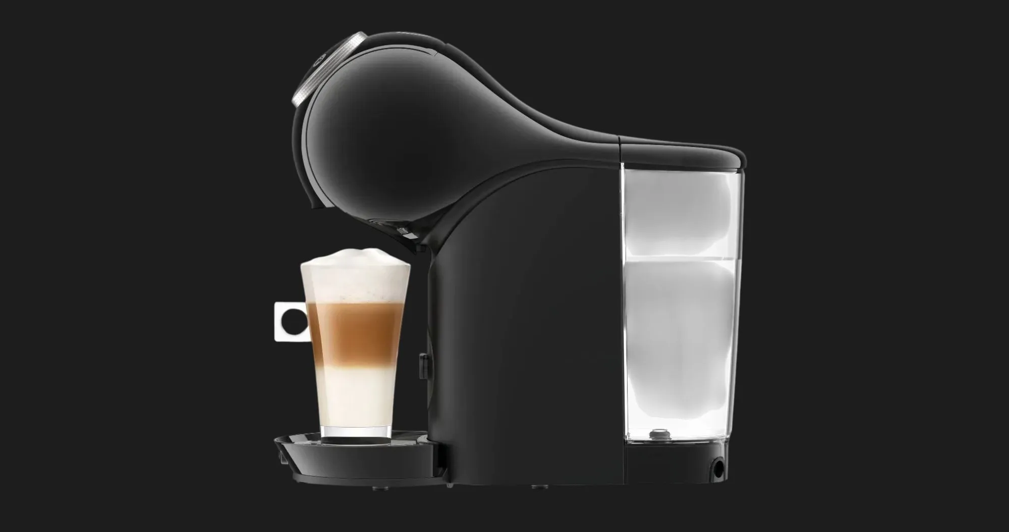 Кофеварка капсульная Krups Genio S Plus (Black) (KP340810) (UA)