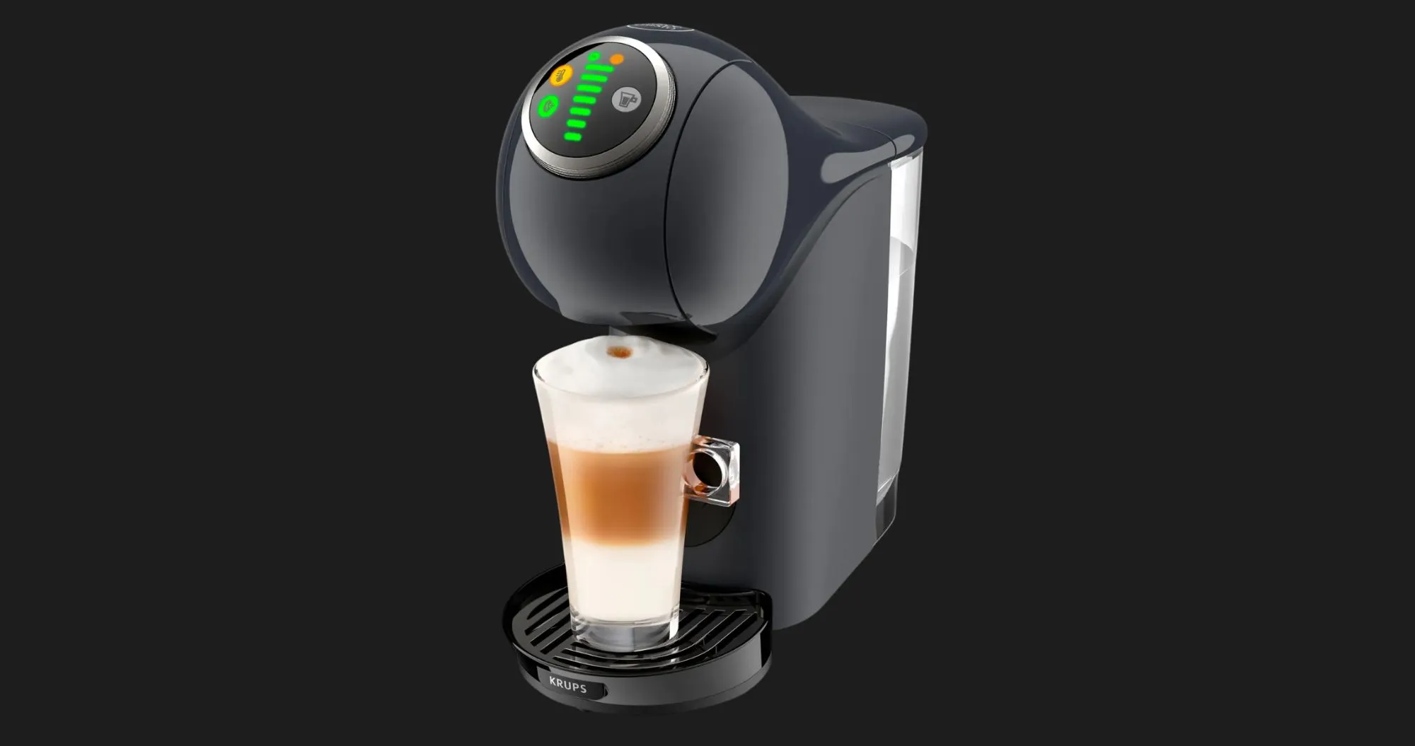 Кавоварка капсульна Krups Genio S Plus (Gray) (KP340B10) (UA)