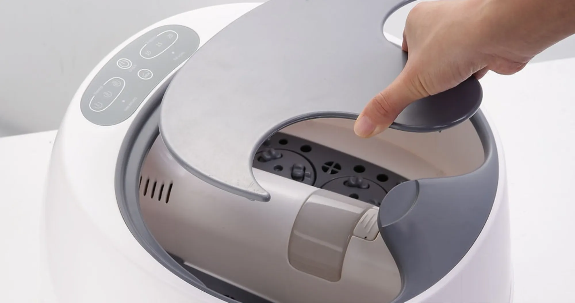 Масажер паровий для ніг Naipo OFLEXISPA (White)