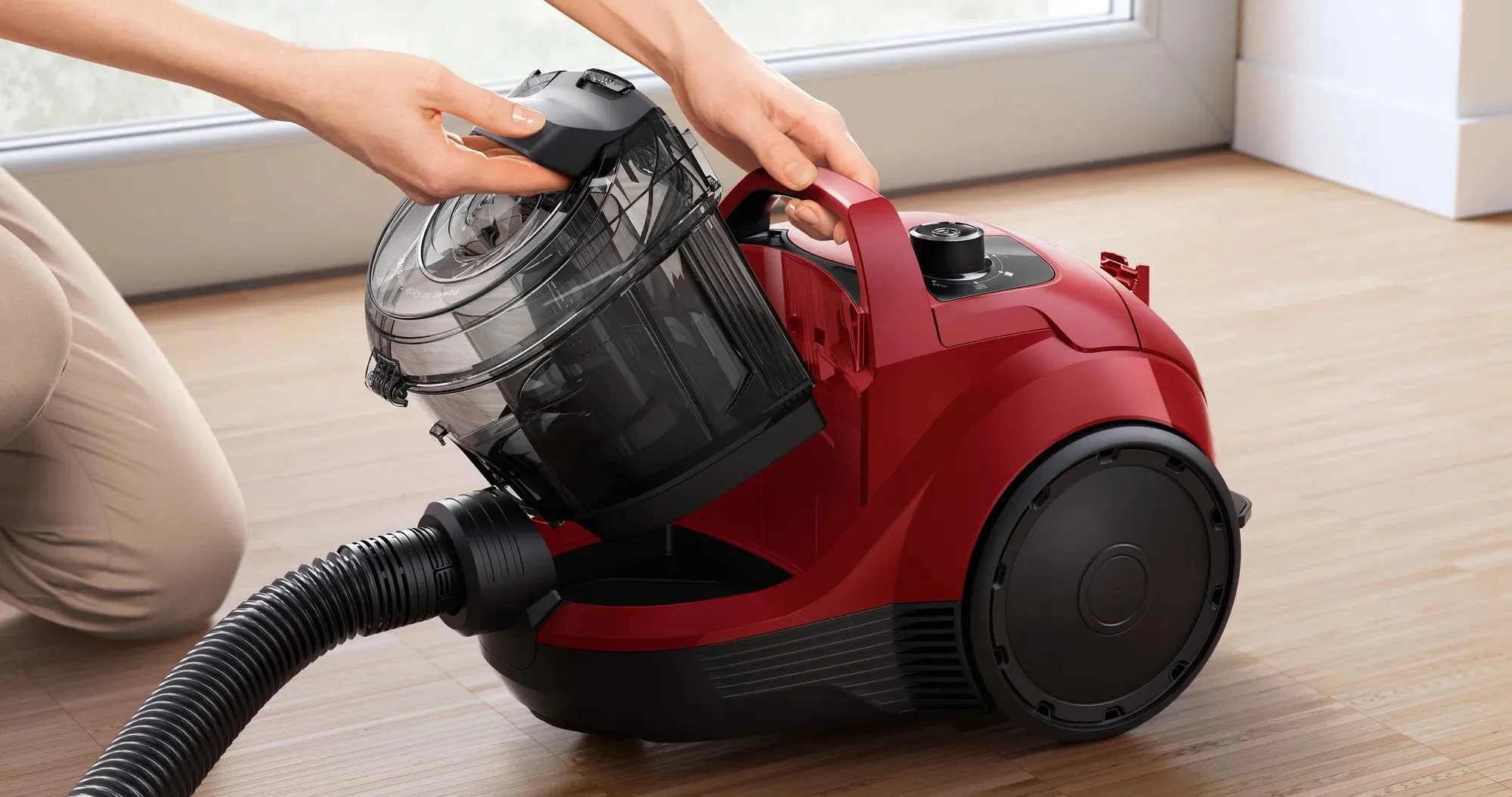 Пилосос безмішковий Bosch BGC21X350 (Red) (UA)