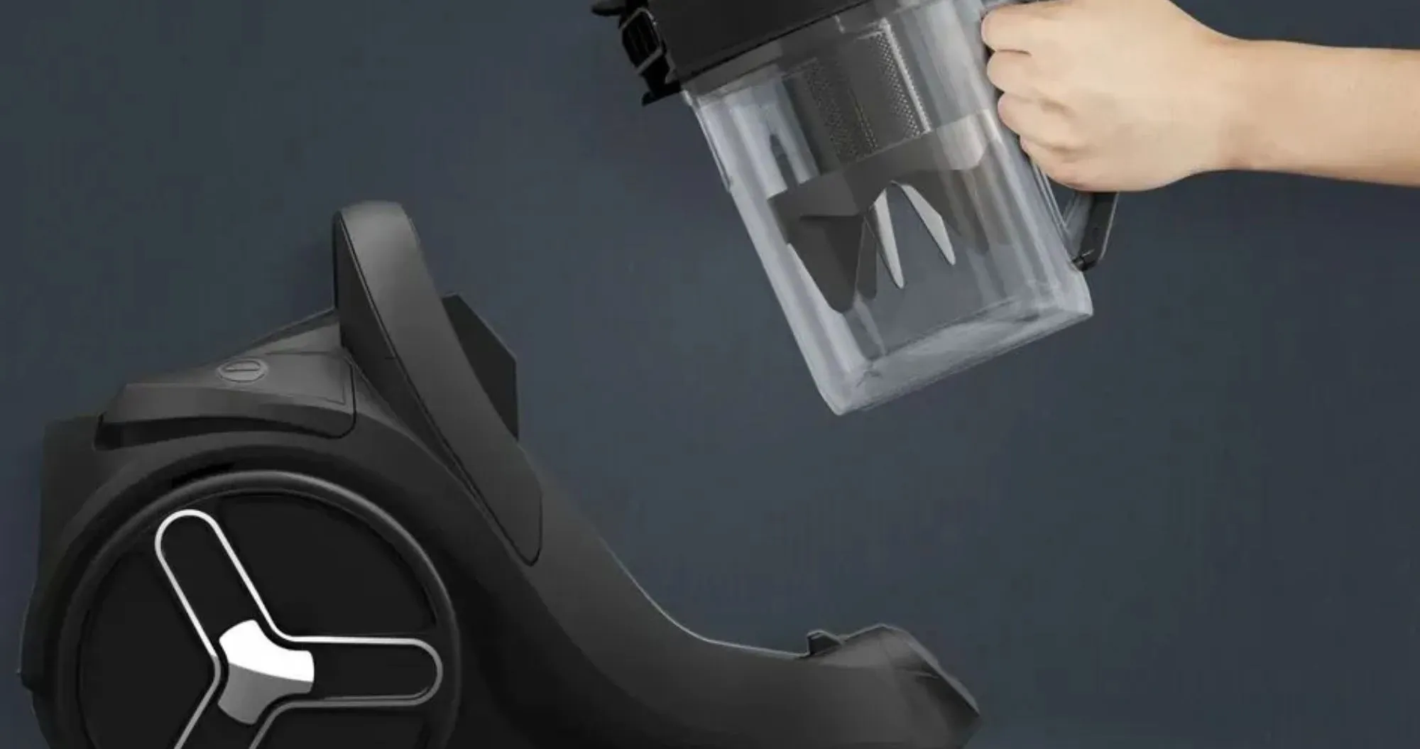 Пылесос безмешковый Rowenta Green Force Cyclonic RO7C66EA (Black) (UA)