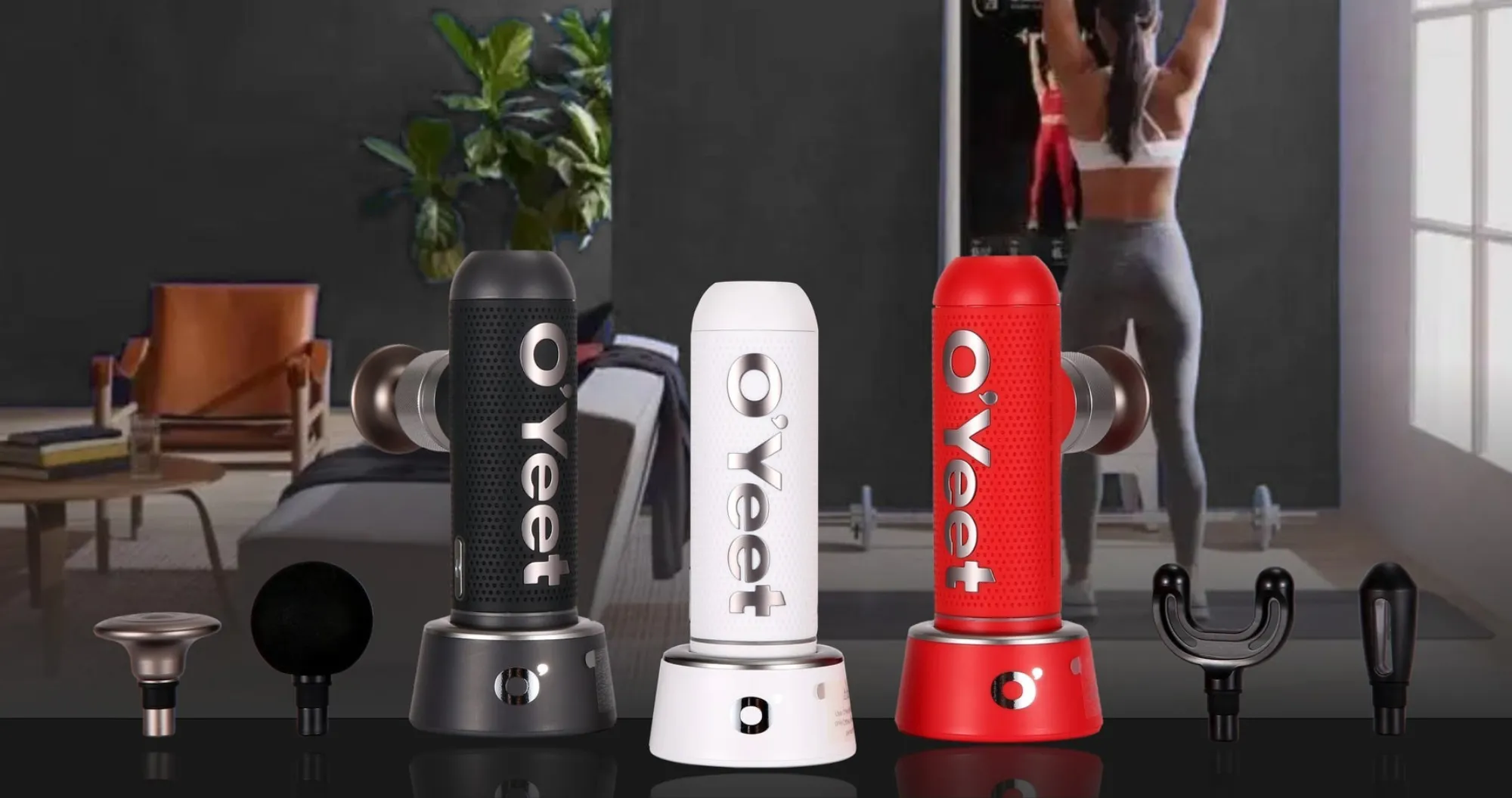 Перкусійний масажер Oyeet NEX mini (Red)