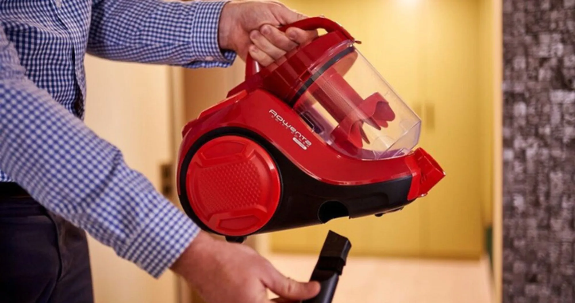 Пилосос безмішковий Rowenta Swift Power Cyclonic RO2913EA (Red) (UA)