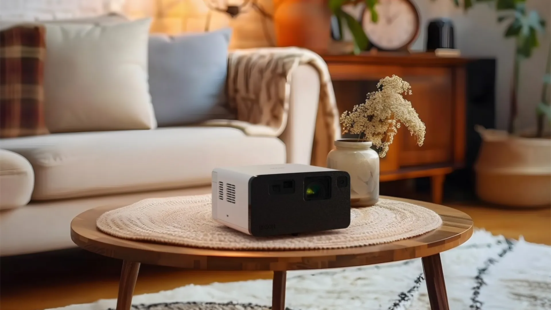 Мультимедийный проектор Epson EF-21R (V11HB35240) (Quartz Rose) (UA)