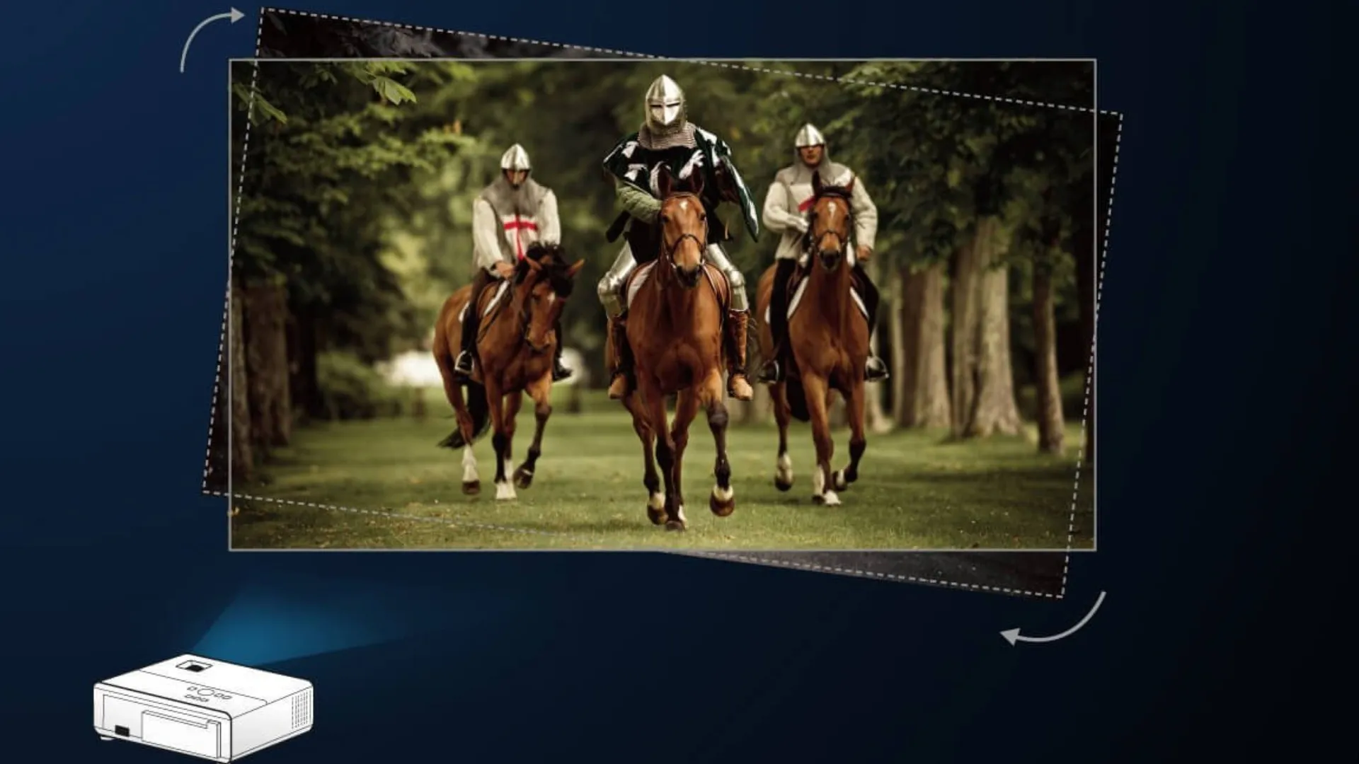 Мультимедійний проектор BenQ W1800 (UA)