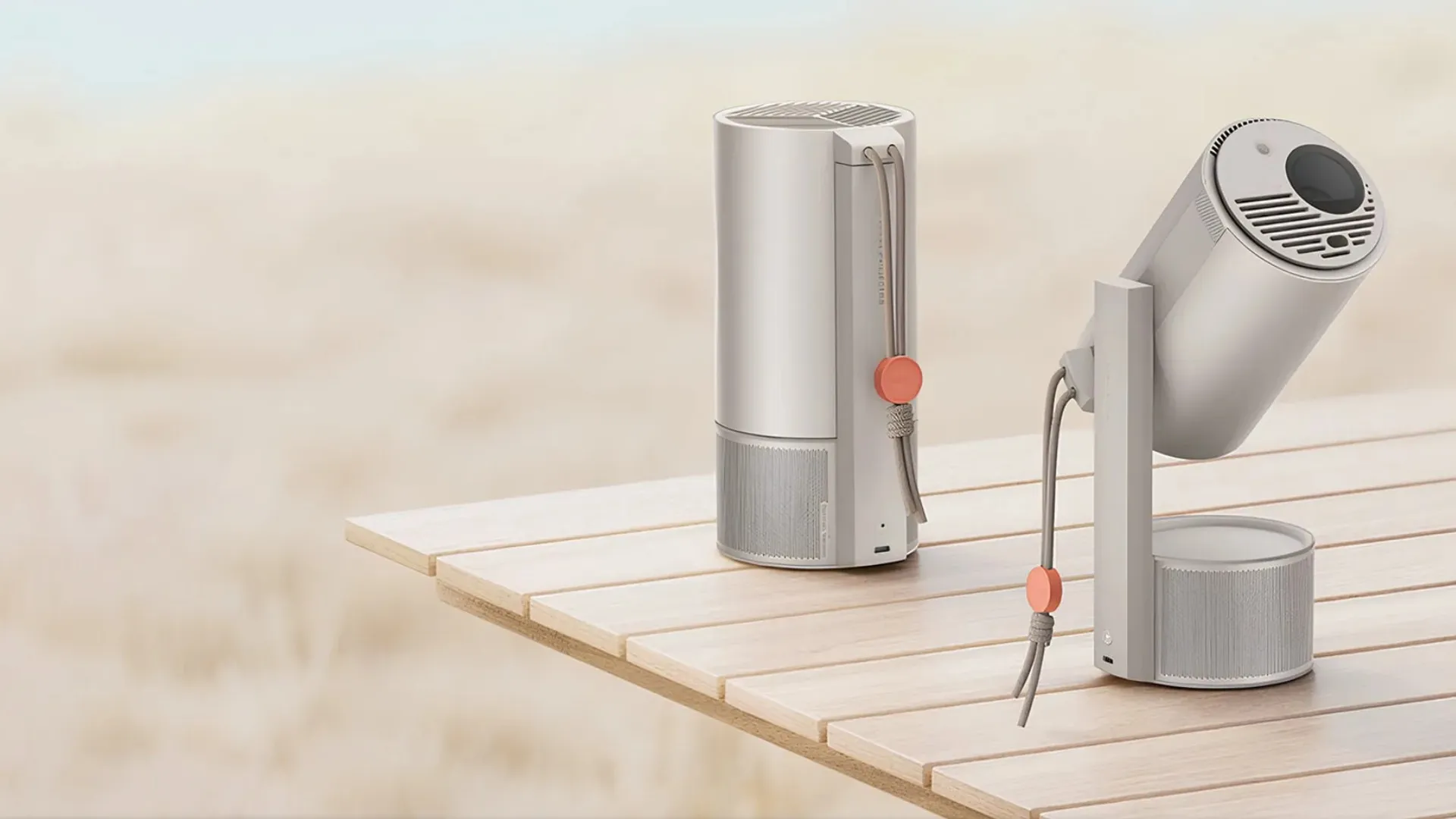 Портативний проектор XGIMI MoGo 3 Pro bundle + PowerBase Stand + Optical Filter + Screen (XN13A-3) (Silver) (UA)